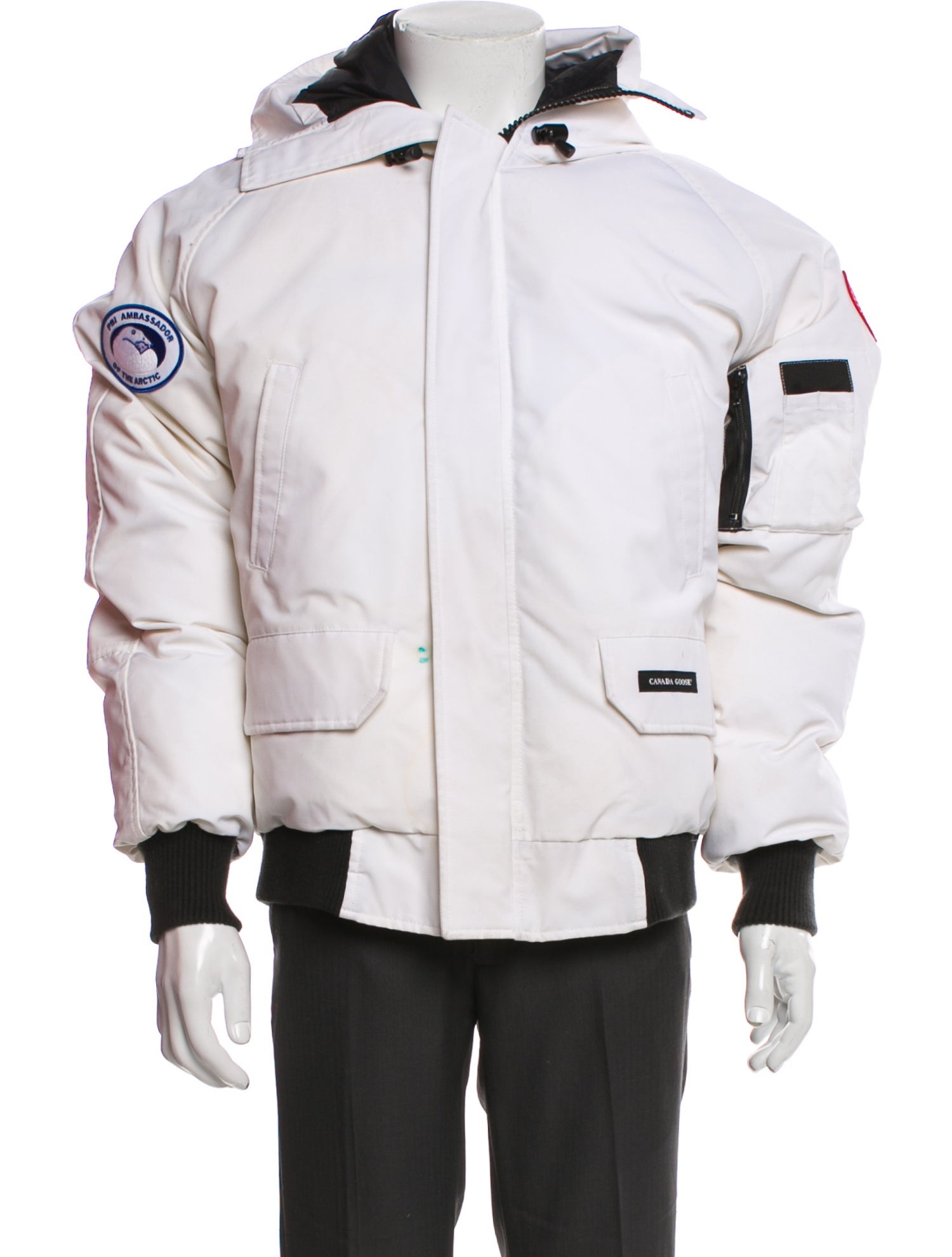 Canada Goose Colorblock Pattern Parka