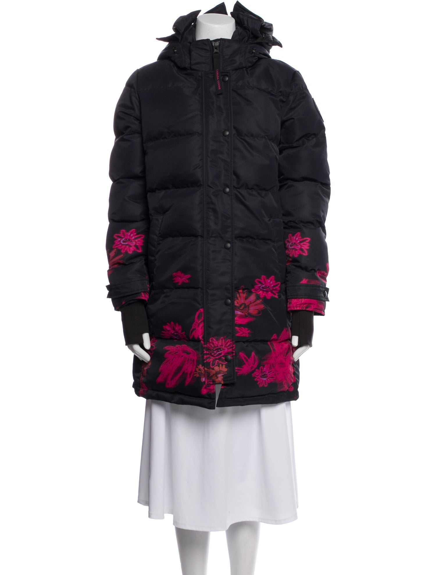 Canada Goose Floral Print Parka