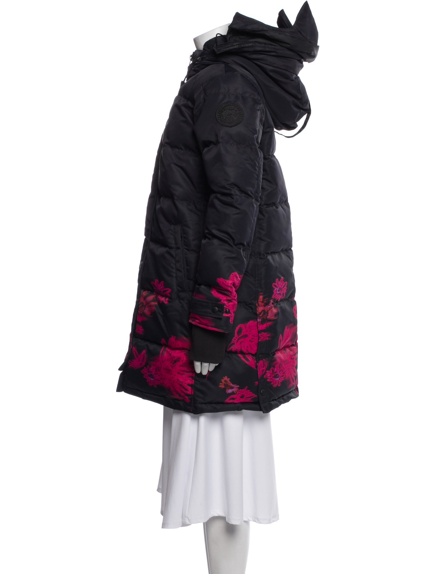 Canada Goose Floral Print Parka