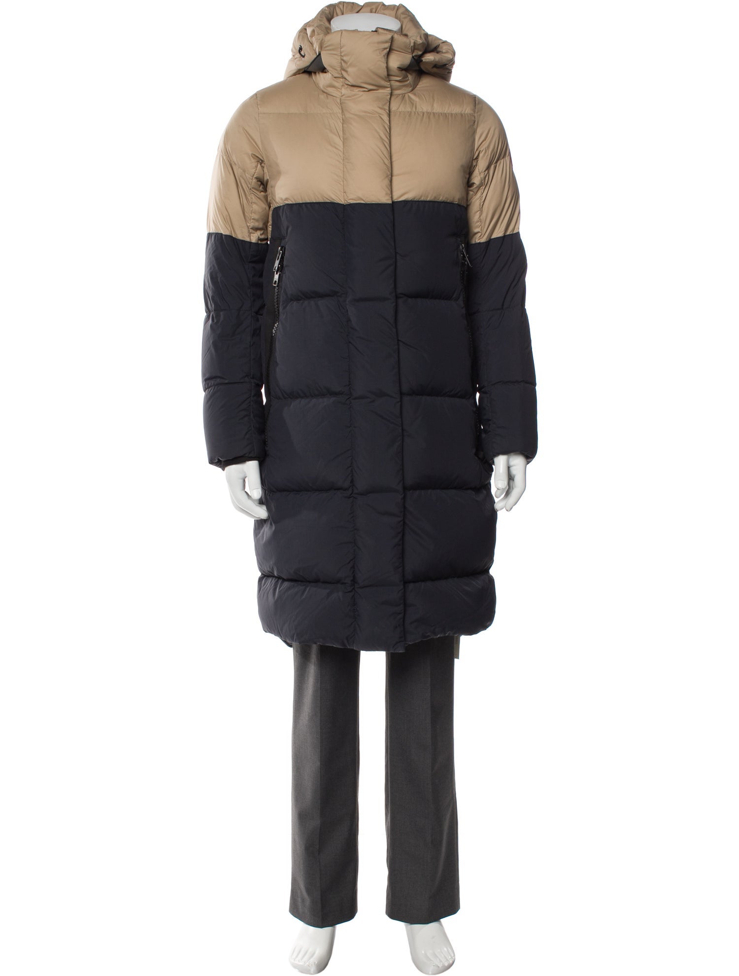 Canada Goose Colorblock Pattern Parka