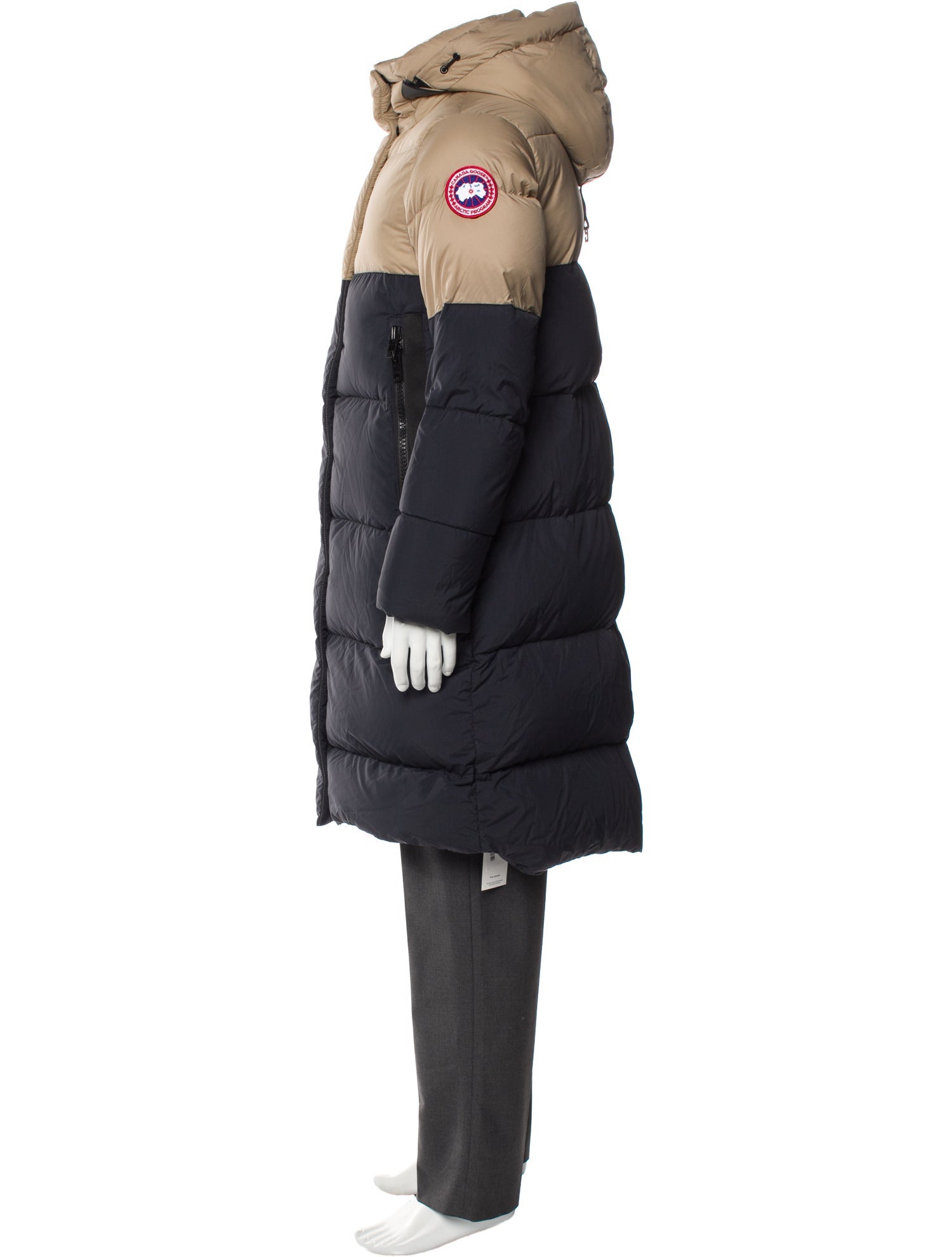 Canada Goose Colorblock Pattern Parka