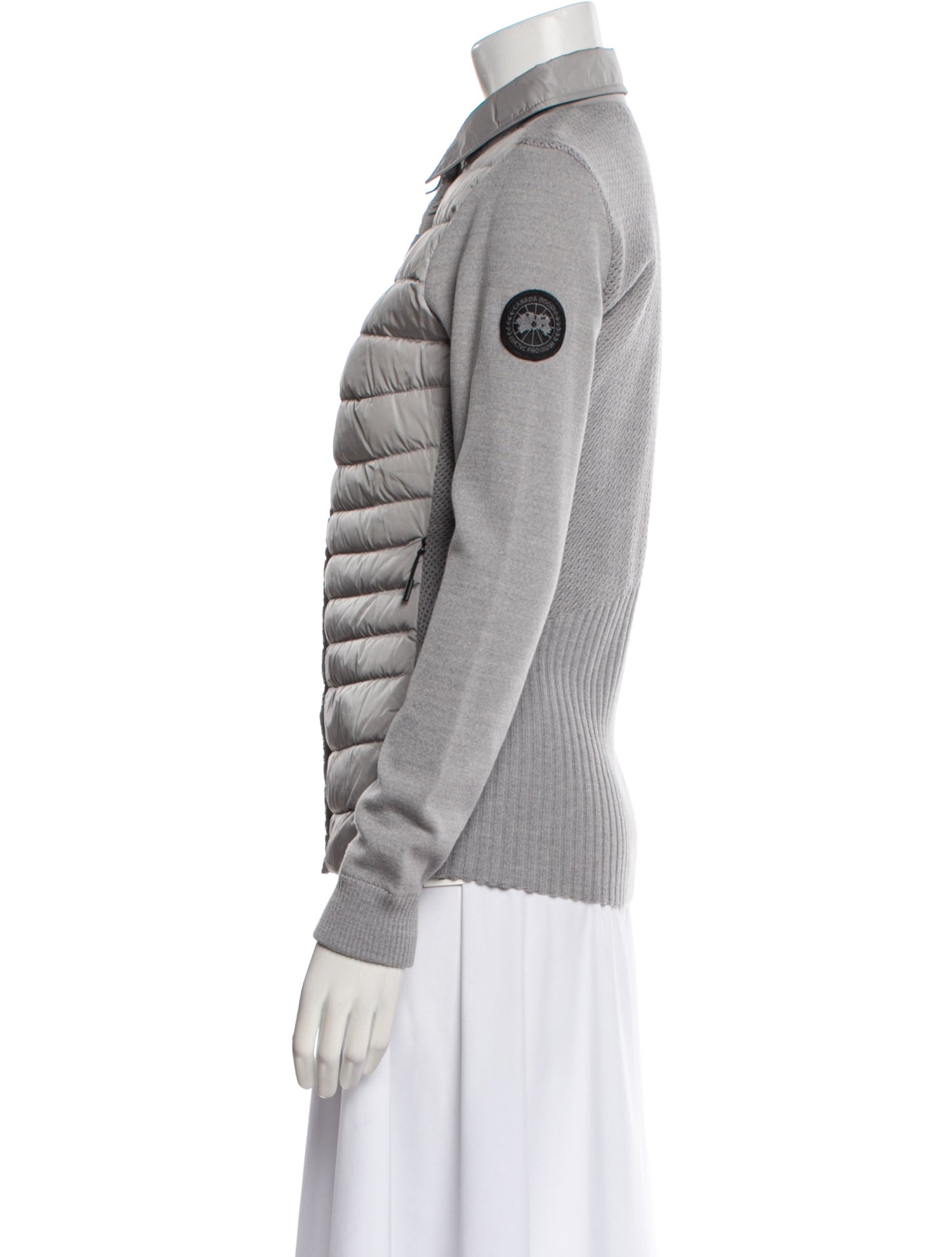 Canada Goose Merino Wool Striped Down Jacket w/ Tags