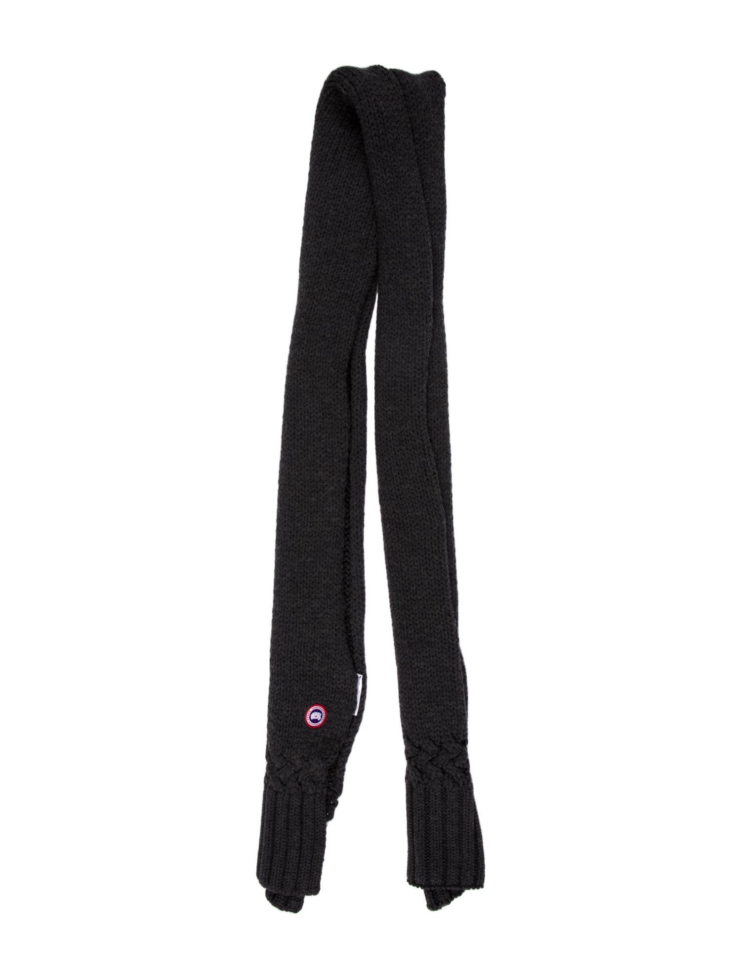 Canada Goose Merino Wool Striped Scarf