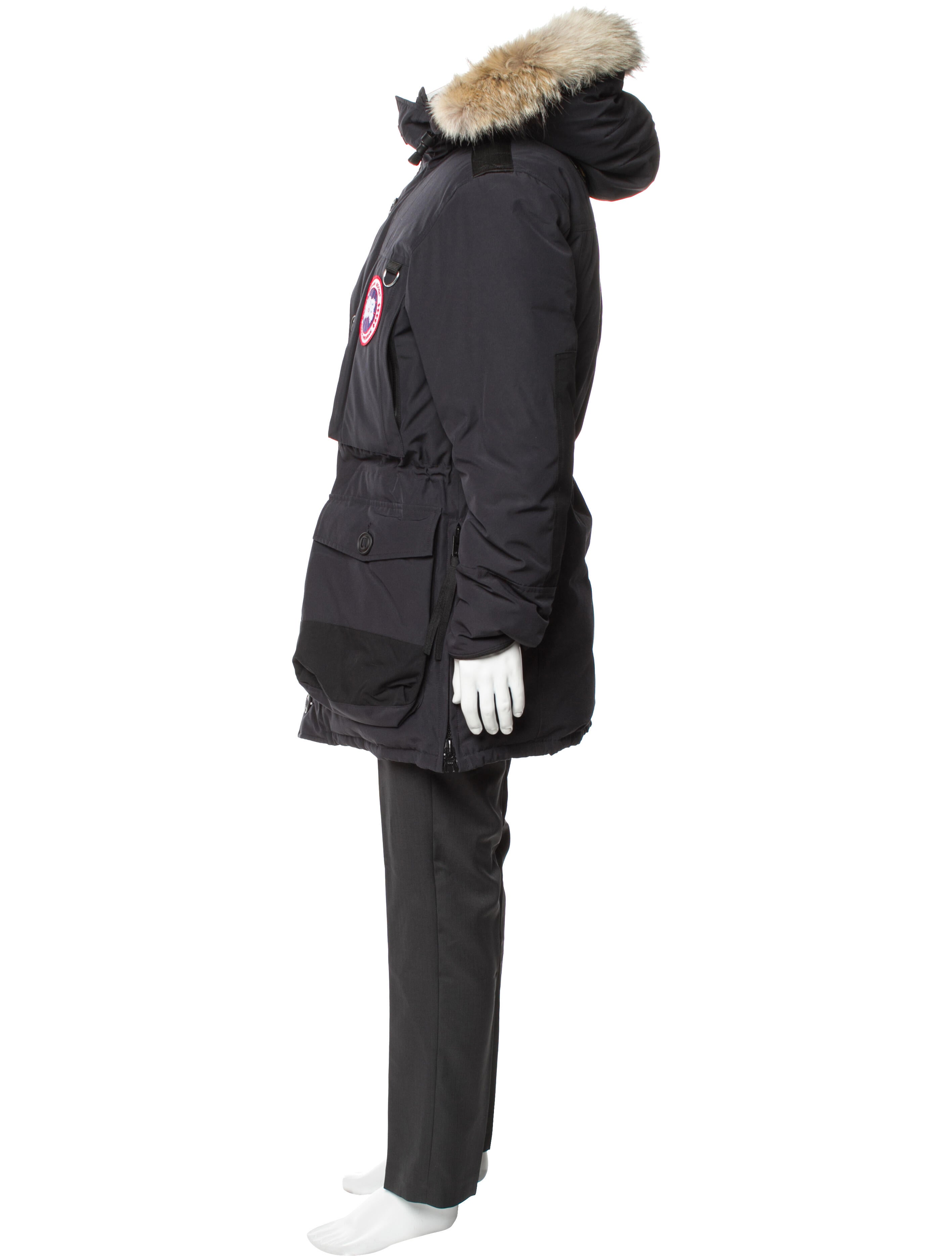 Canada Goose Signature Logo Graphic Print Parka