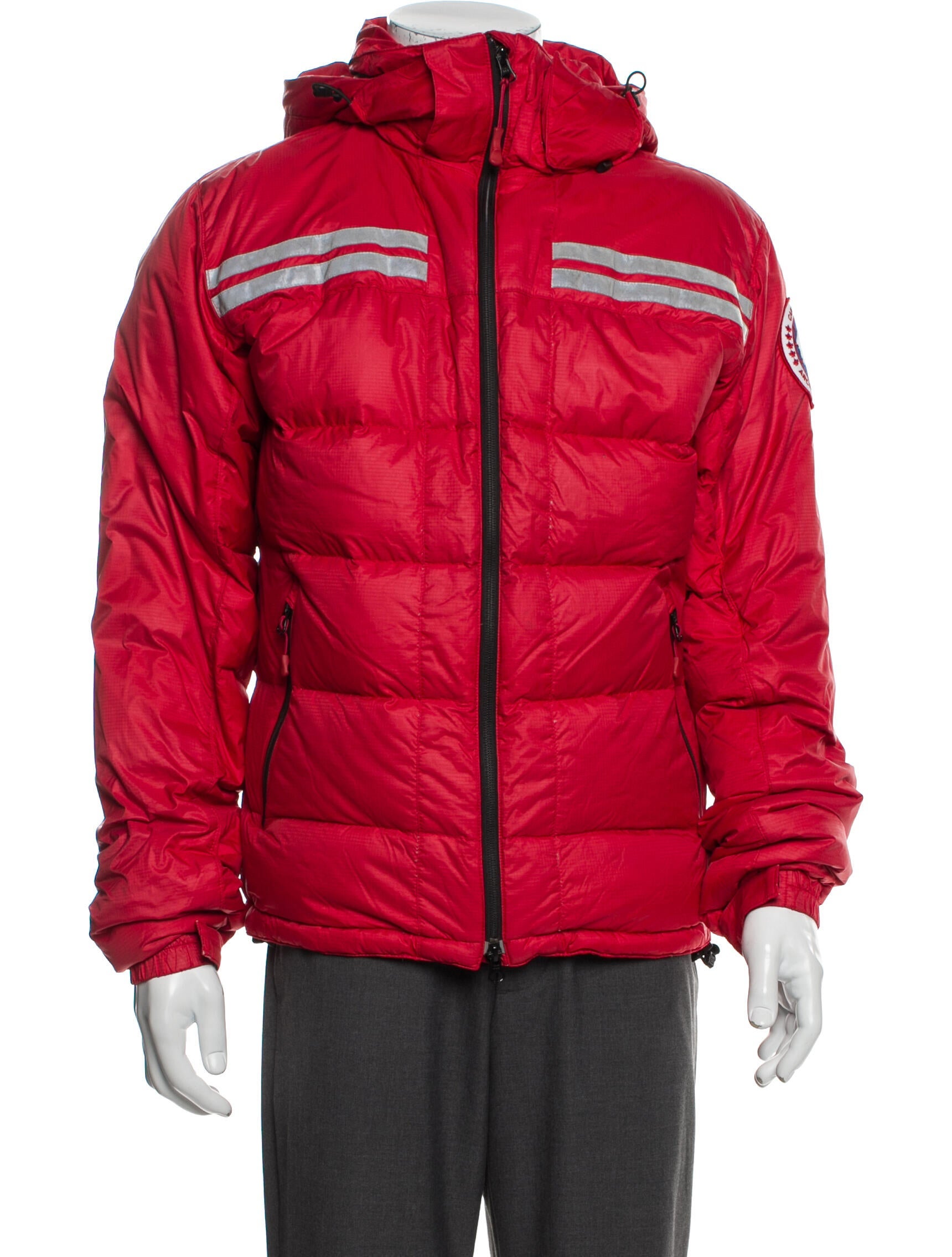 Canada Goose Graphic Print Puffer Coat