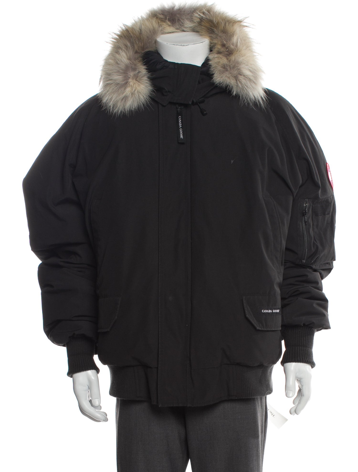 Canada Goose Signature Logo Printed Parka