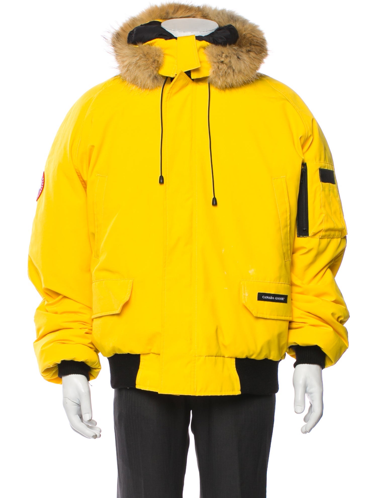 Canada Goose Graphic Print Puffer Coat