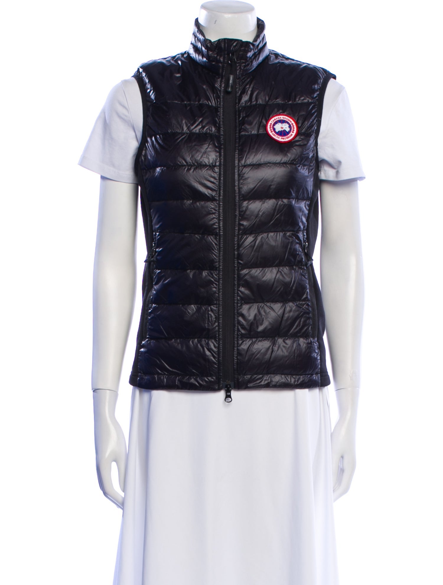 Canada Goose Nylon Striped Down Jacket