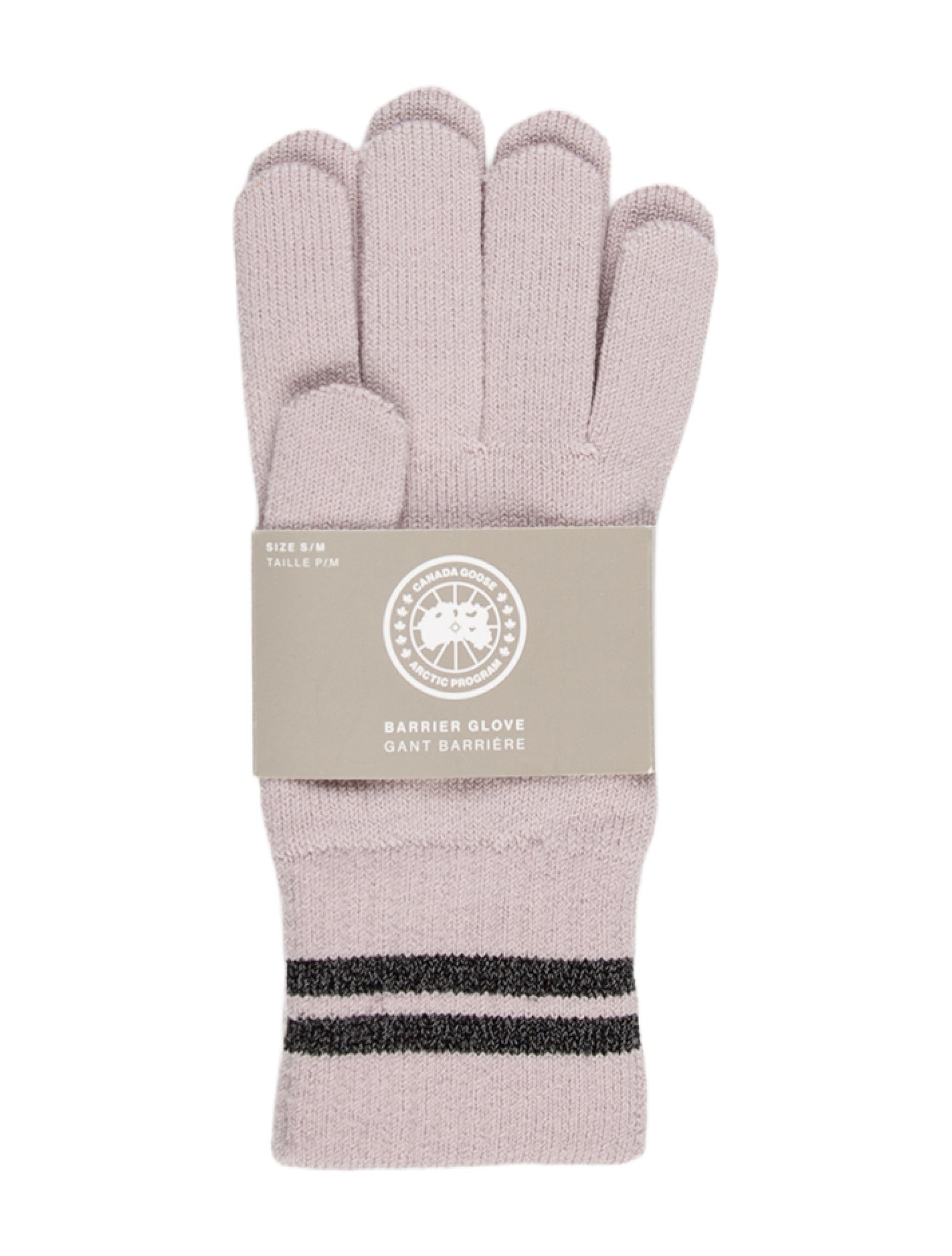 Canada Goose Pattern Print Knit Winter Gloves w/Tags
