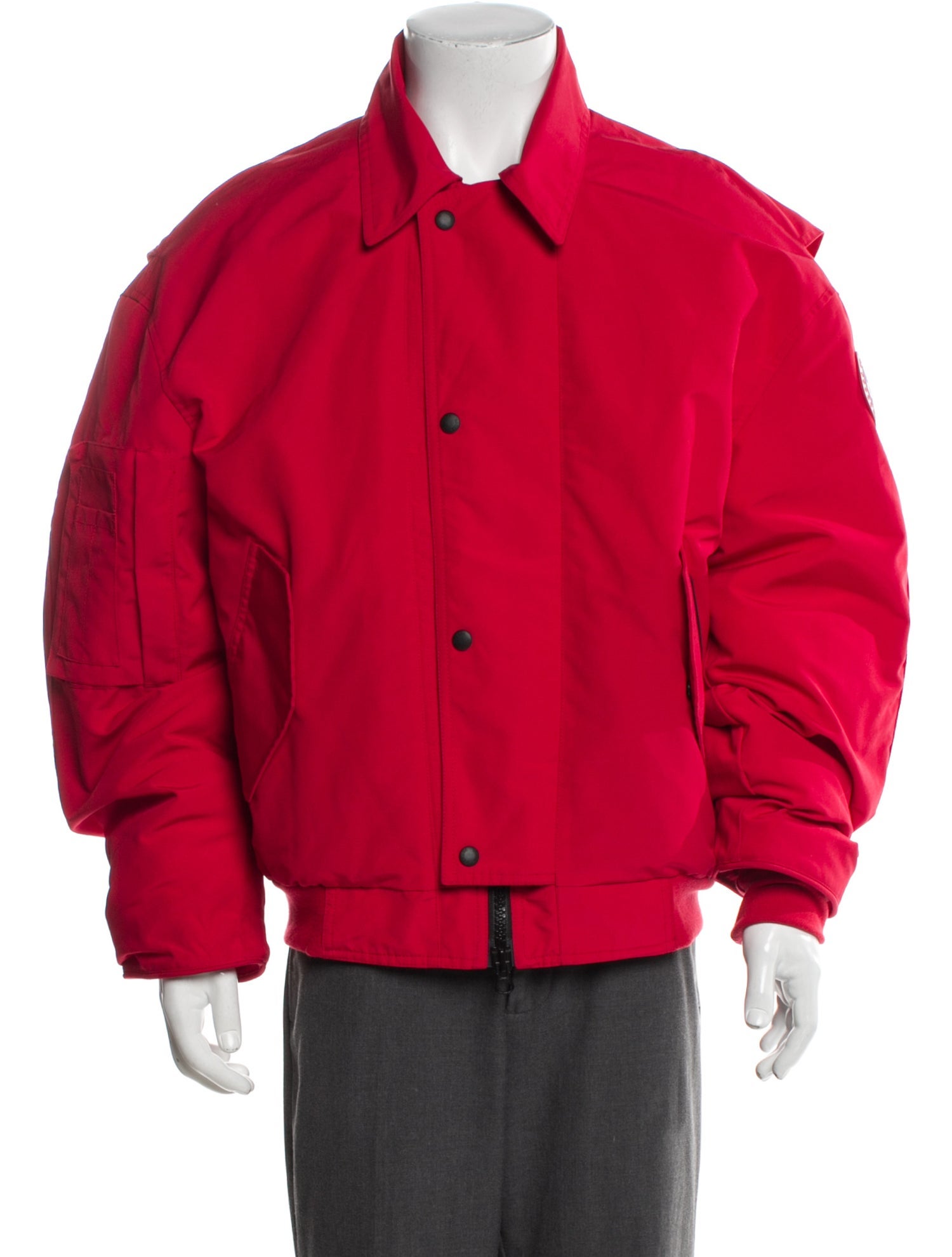 Canada Goose Graphic Print Windbreaker