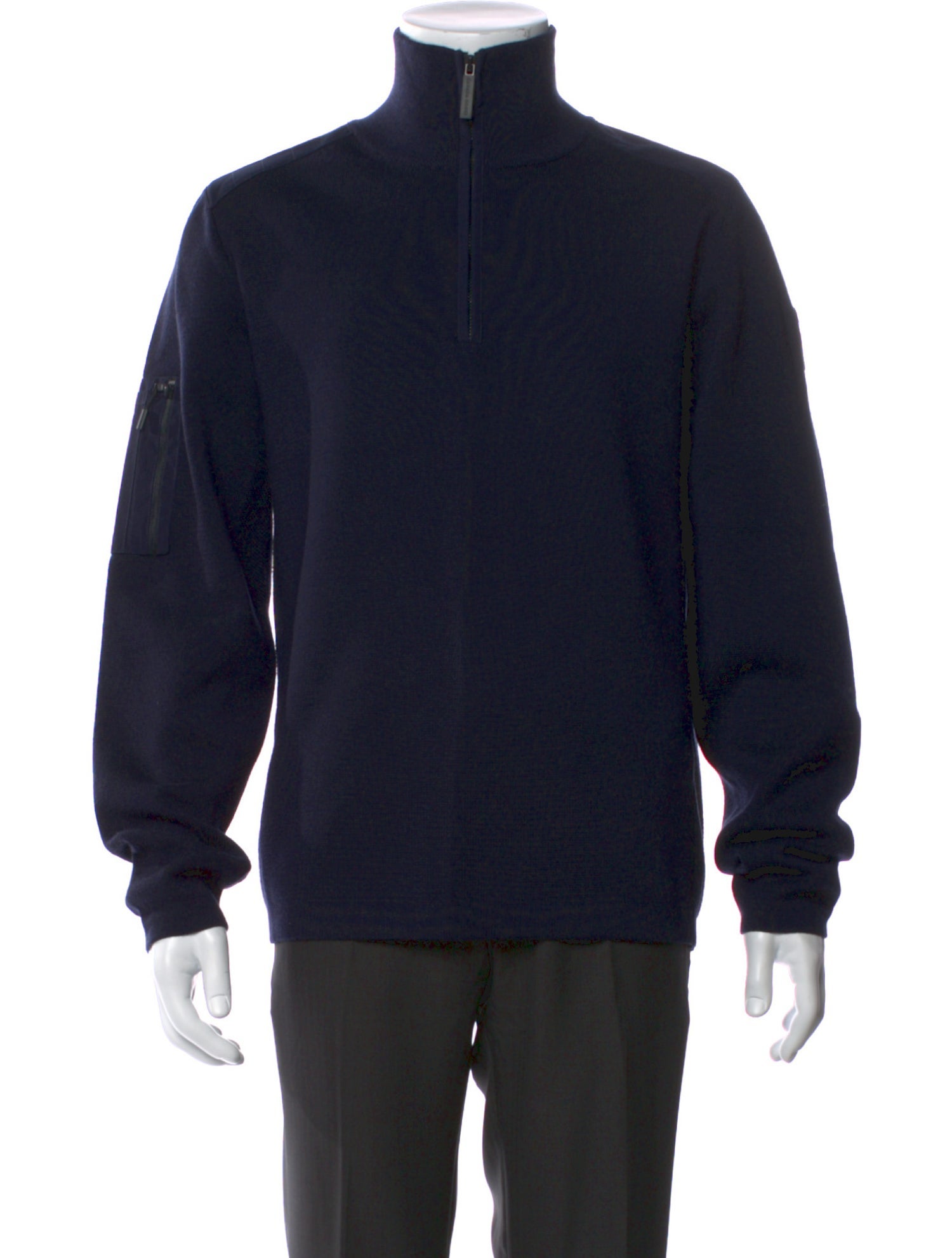 Canada Goose Merino Wool Mock Neck Pullover