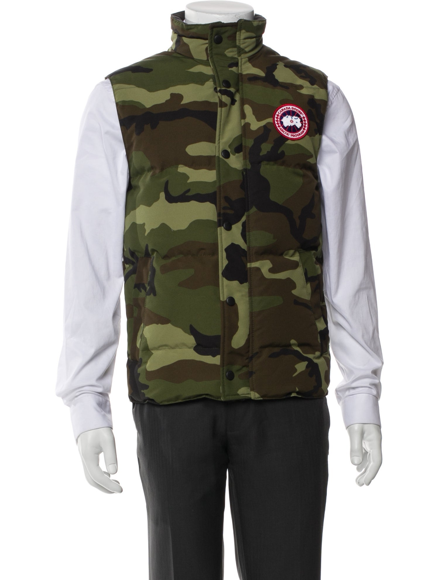 Canada Goose Camouflage Print Vest