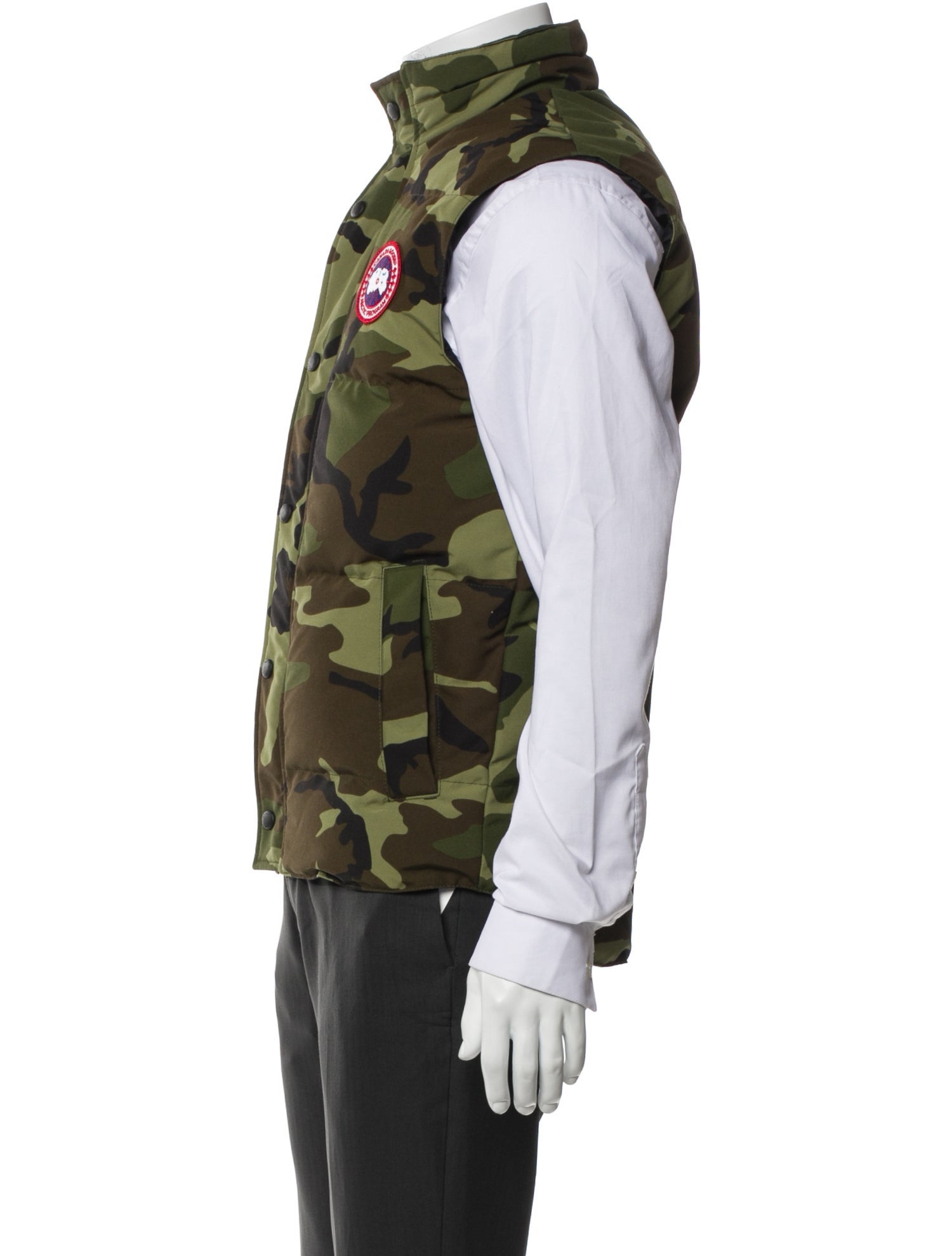 Canada Goose Camouflage Print Vest