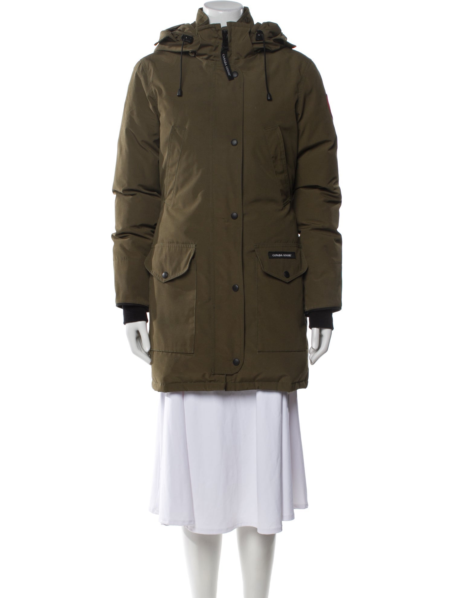 Canada Goose Down Fur Coat