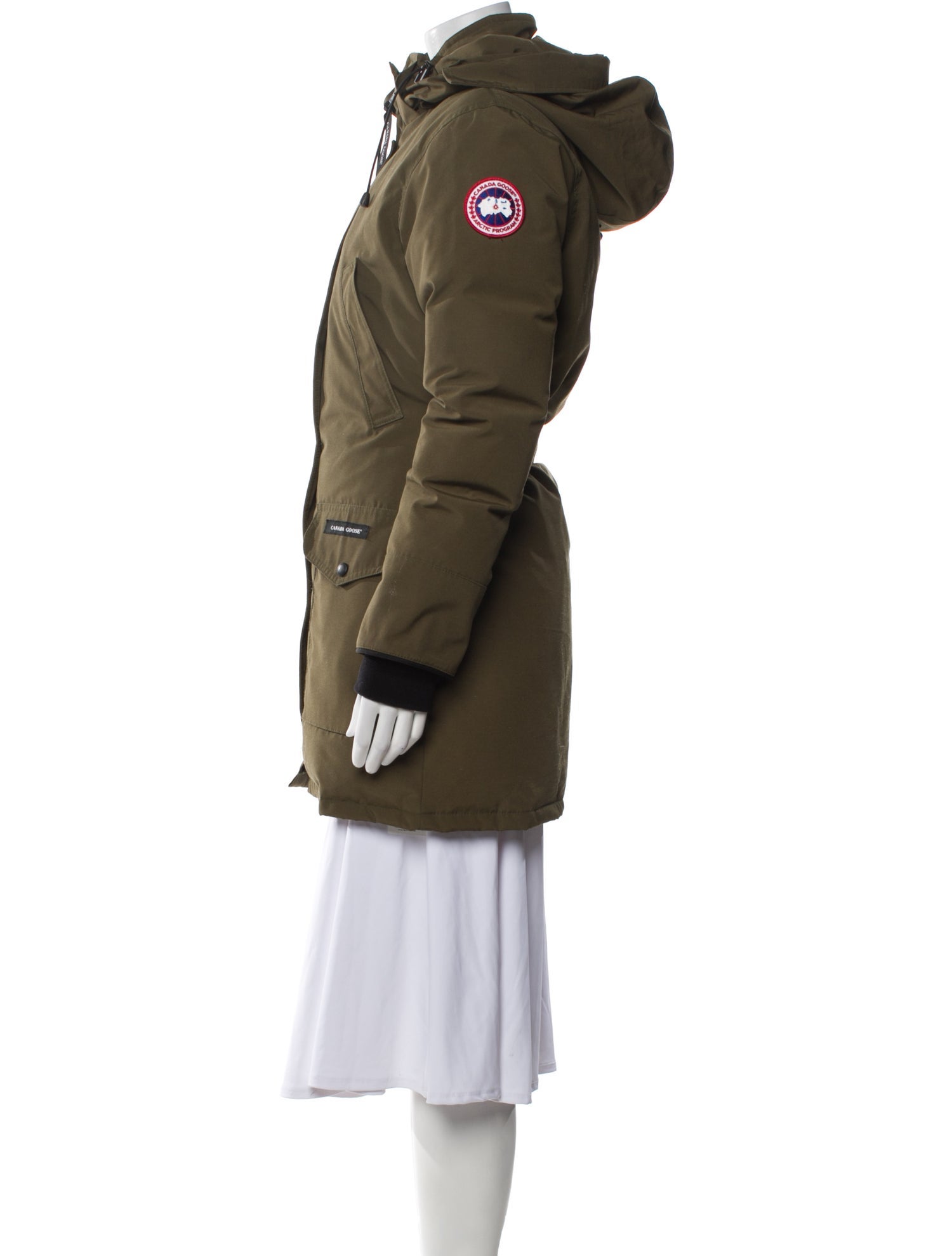 Canada Goose Down Fur Coat