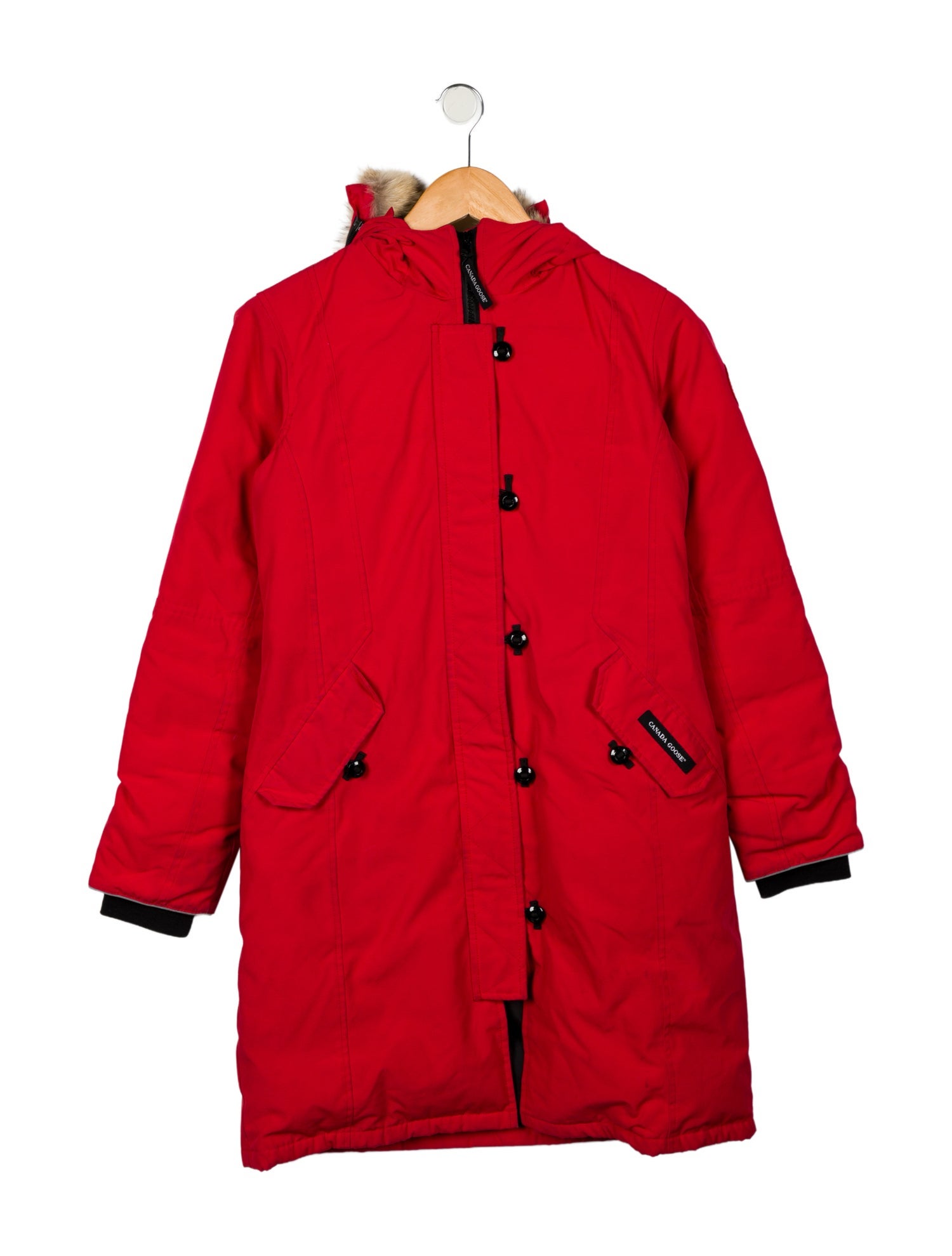 Canada Goose Kids Fur-Trim Down Coat