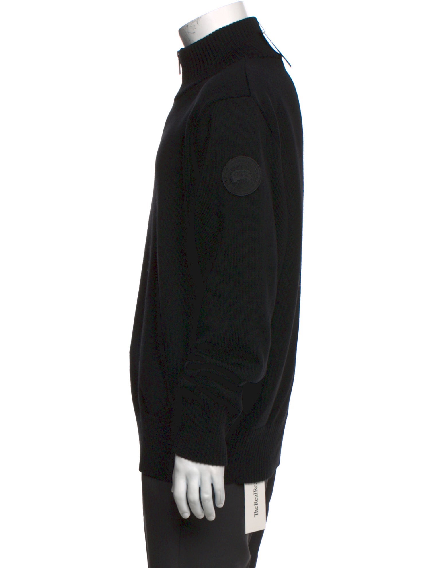 Canada Goose Wool Mock Neck Polo Sweater w/ Tags