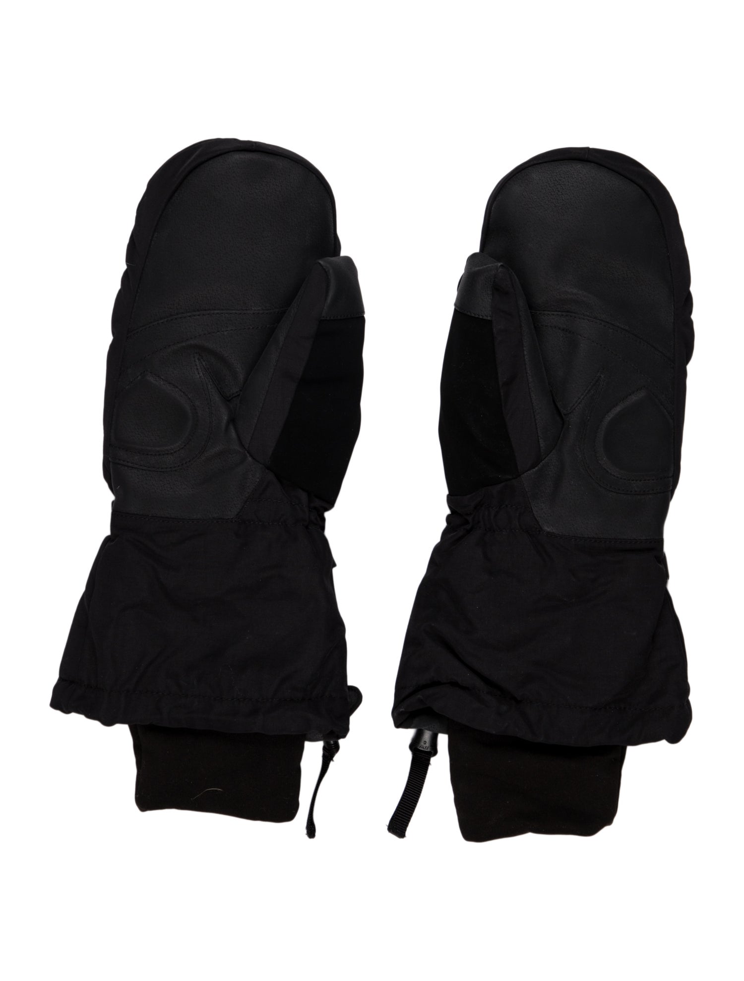 Canada Goose Leather Trim Mitten Gloves