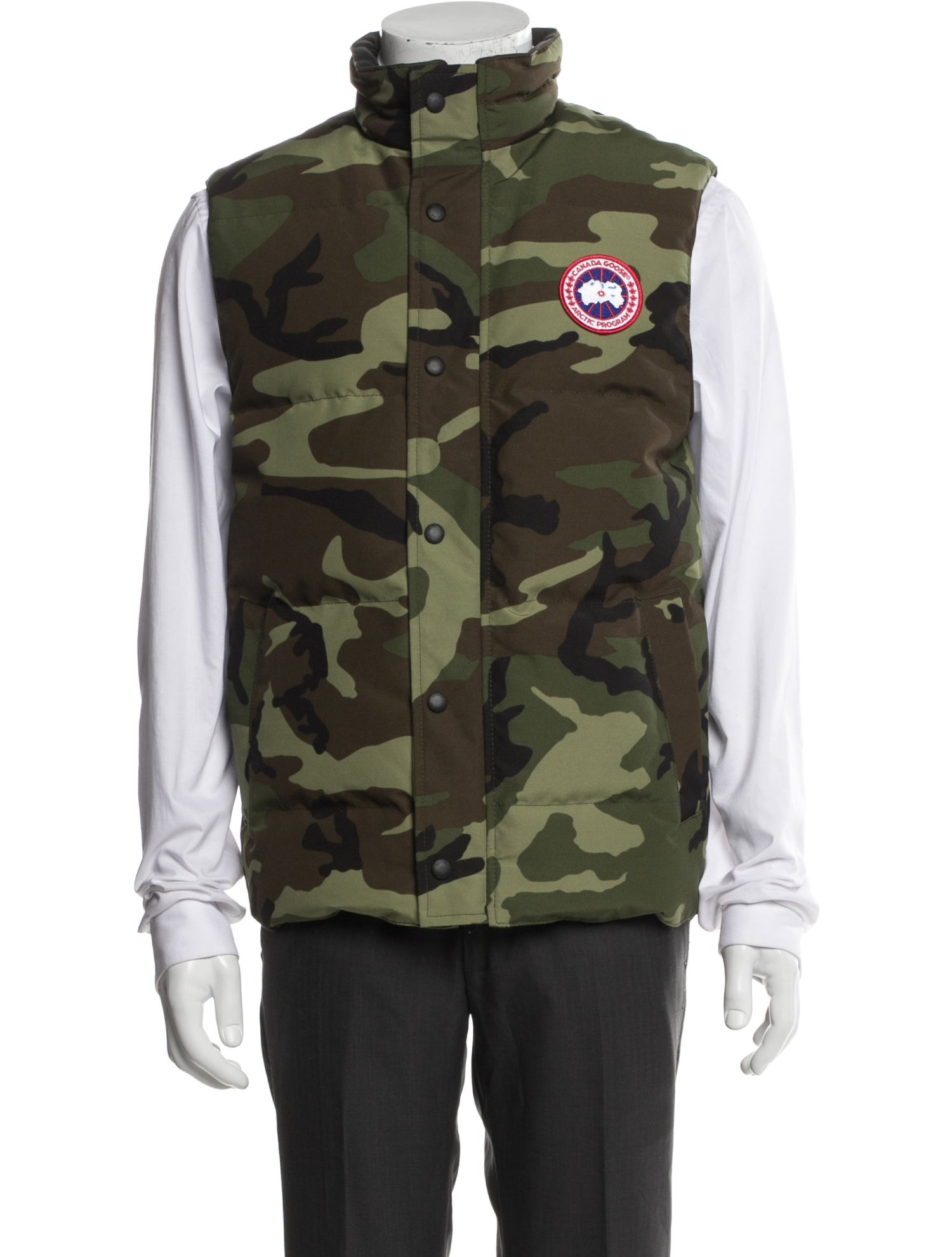 Canada Goose Camouflage Print Vest