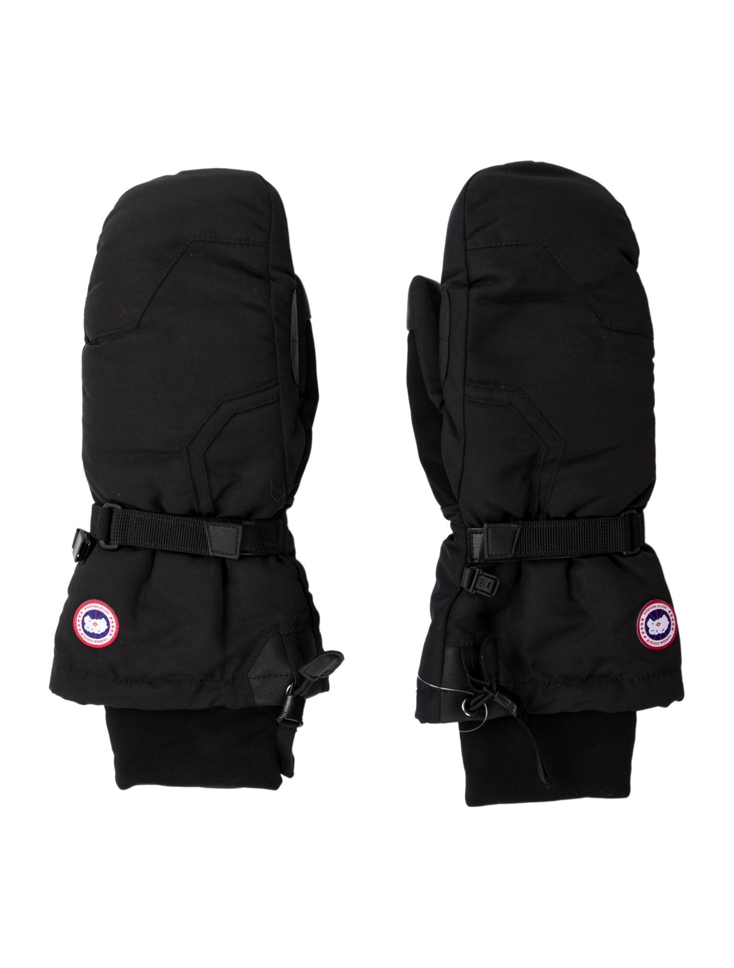 Canada Goose Canada Goose Leather Trim Mitten Gloves