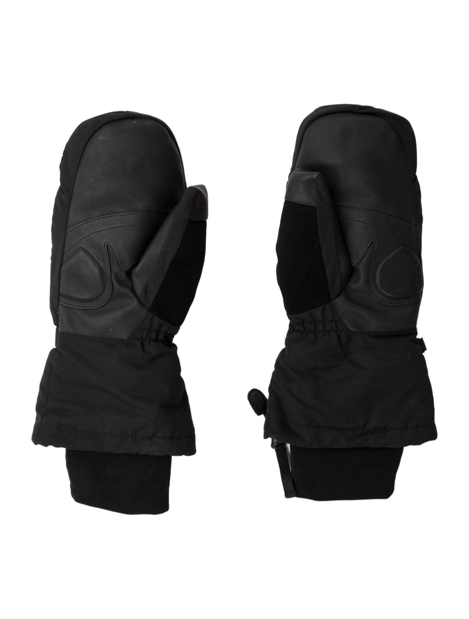 Canada Goose Canada Goose Leather Trim Mitten Gloves