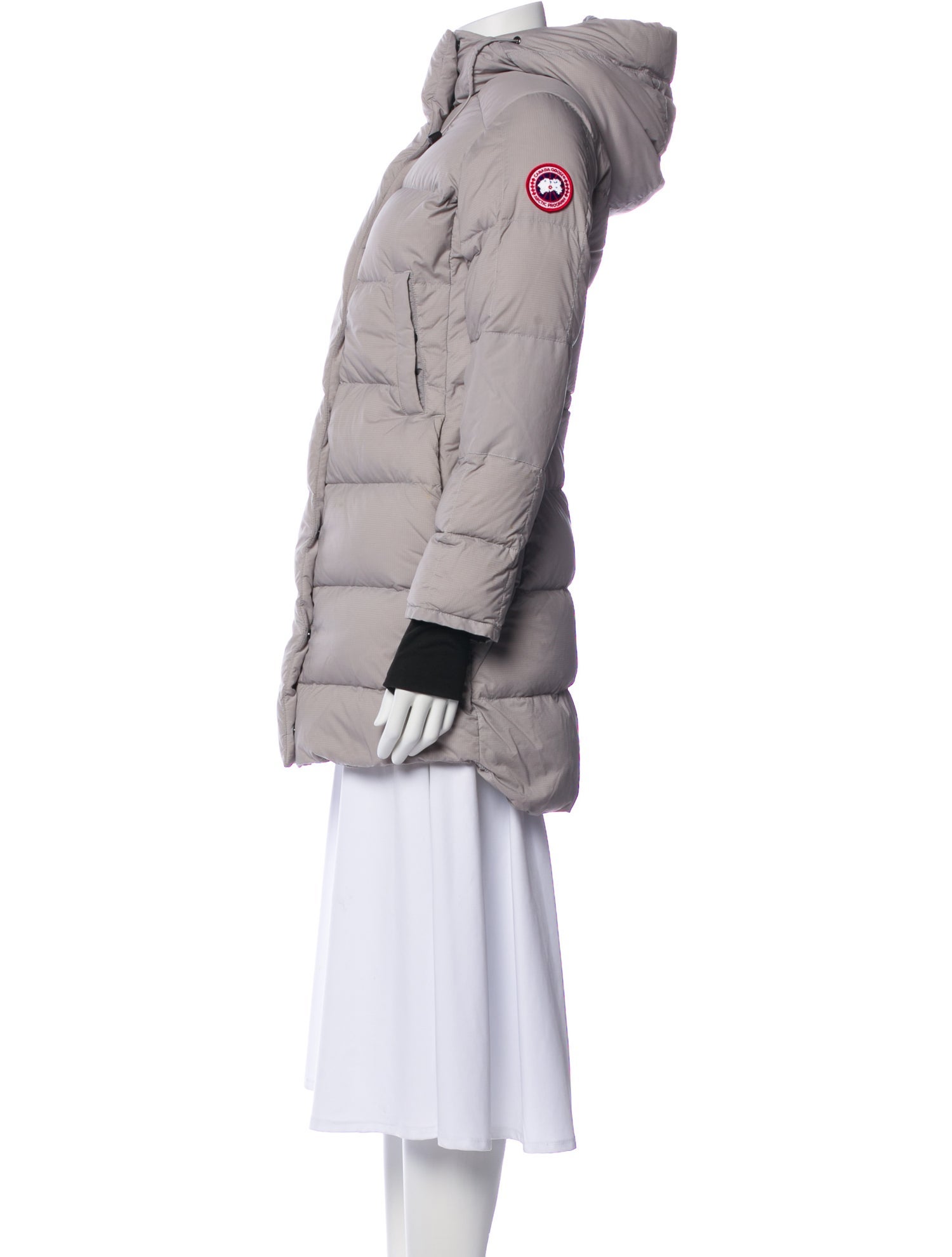 Canada Goose Nylon Striped Parka