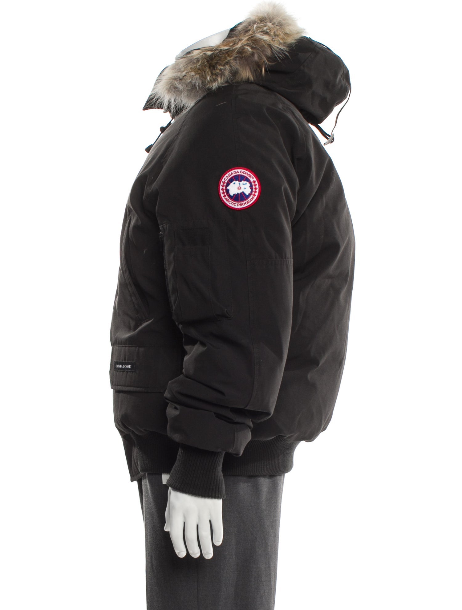 Canada Goose Graphic Print Puffer Coat