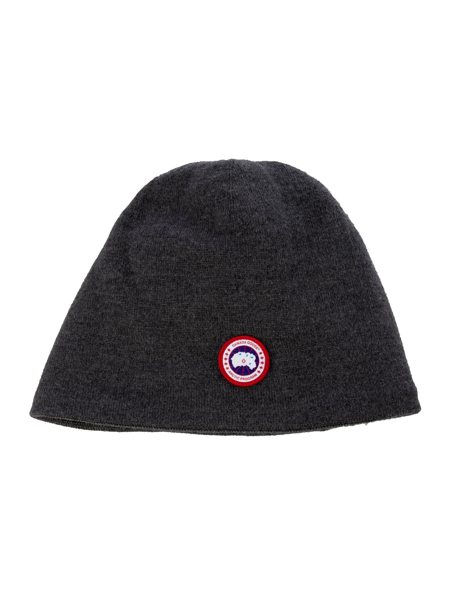 Canada Goose Wool Knit Logo Beanie