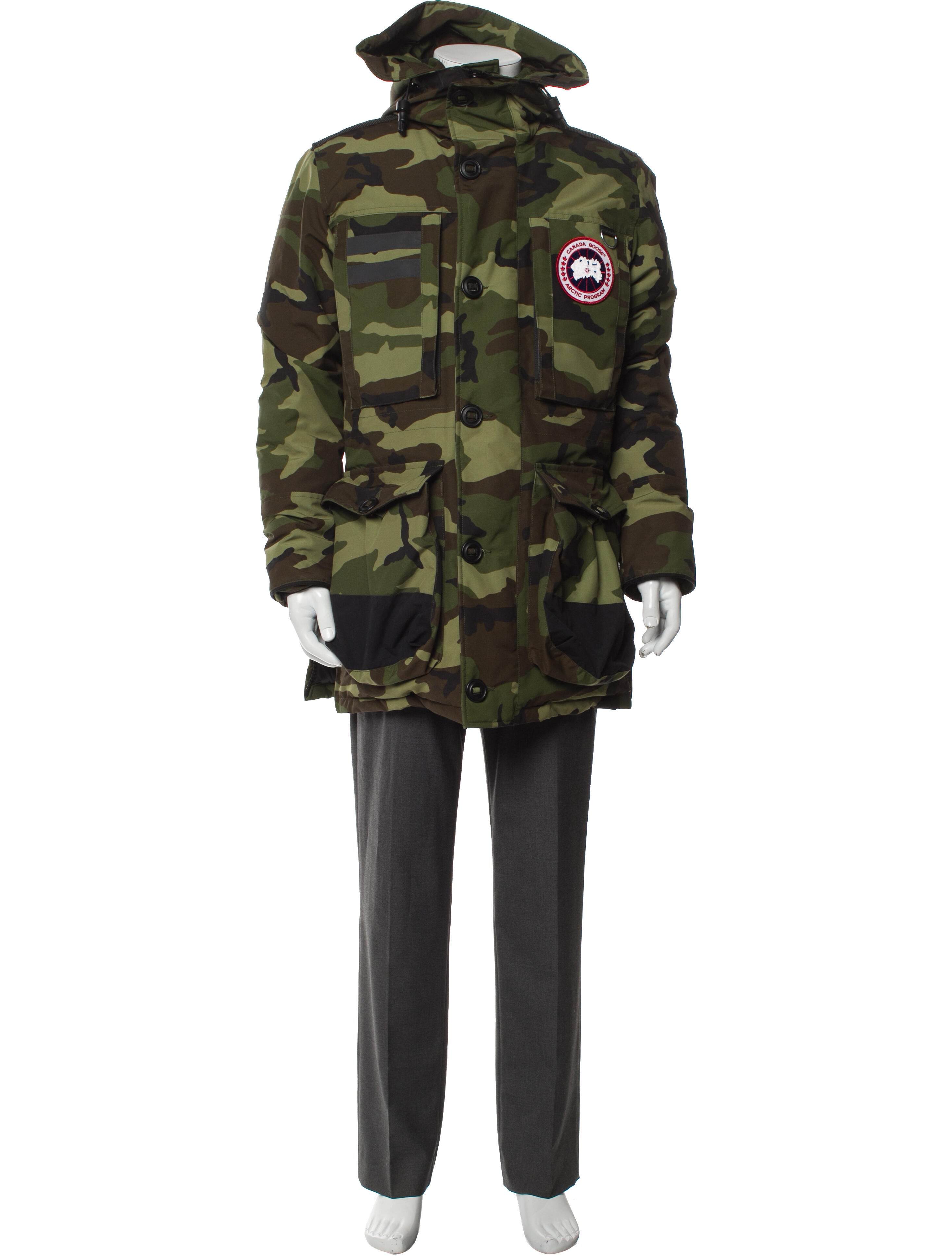 Canada Goose Camouflage Print Parka