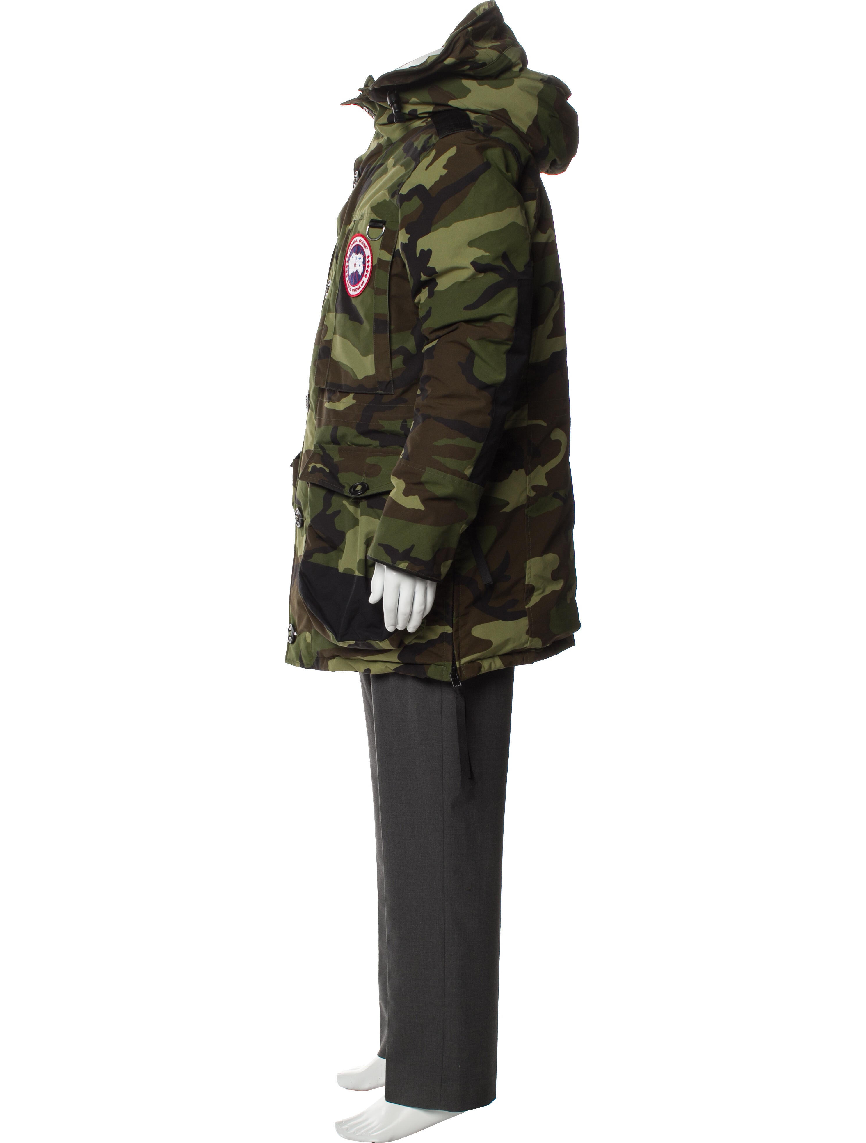 Canada Goose Camouflage Print Parka