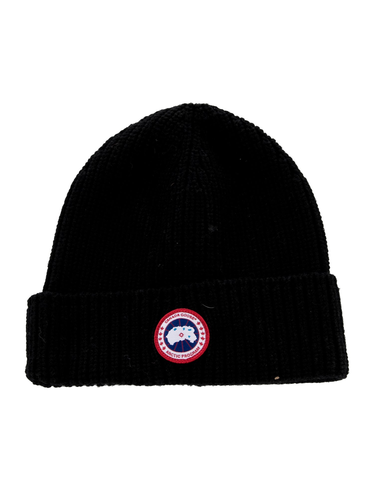 Canada Goose Embroidered Logo Knit Beanie