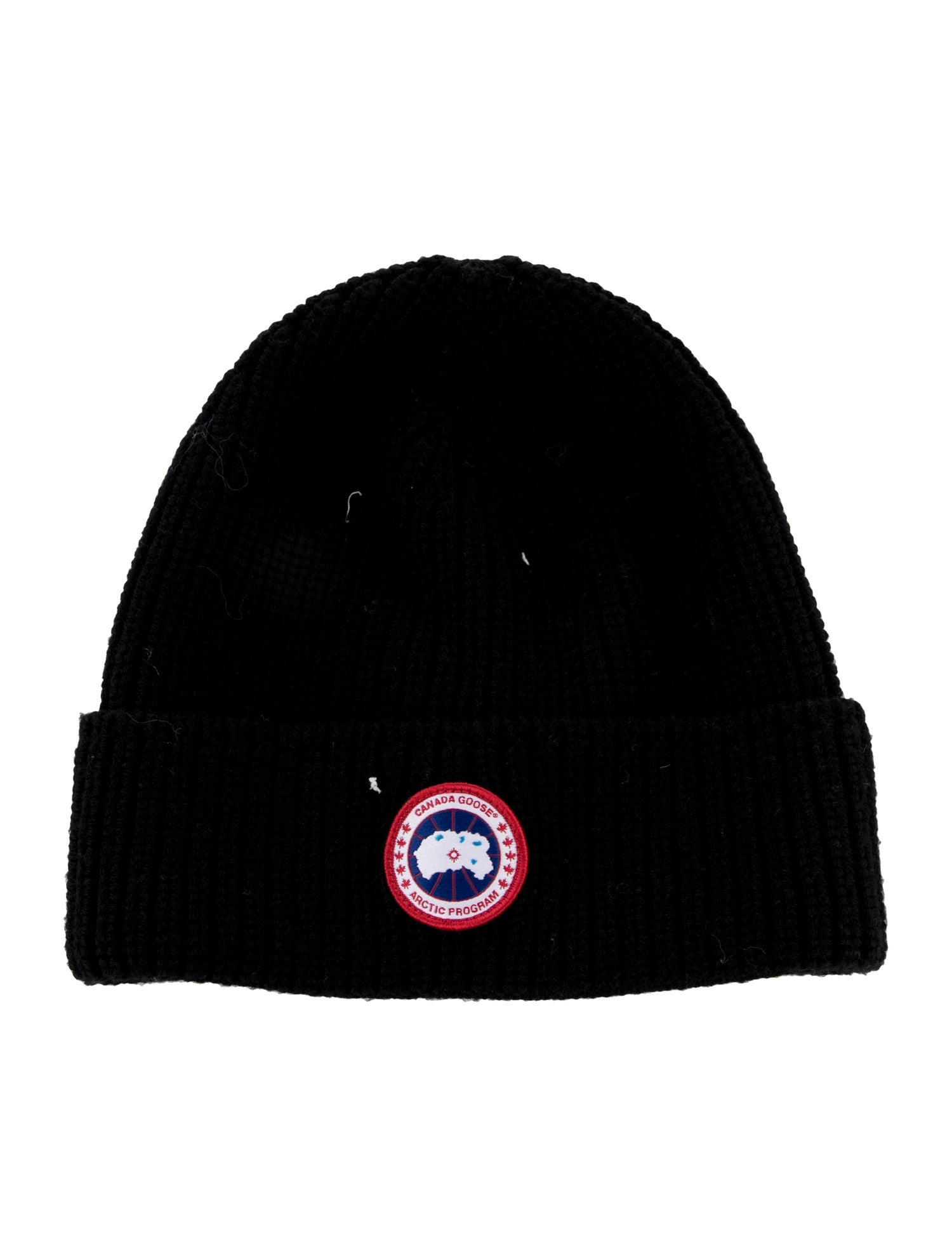 Canada Goose Embroidered Logo Knit Beanie