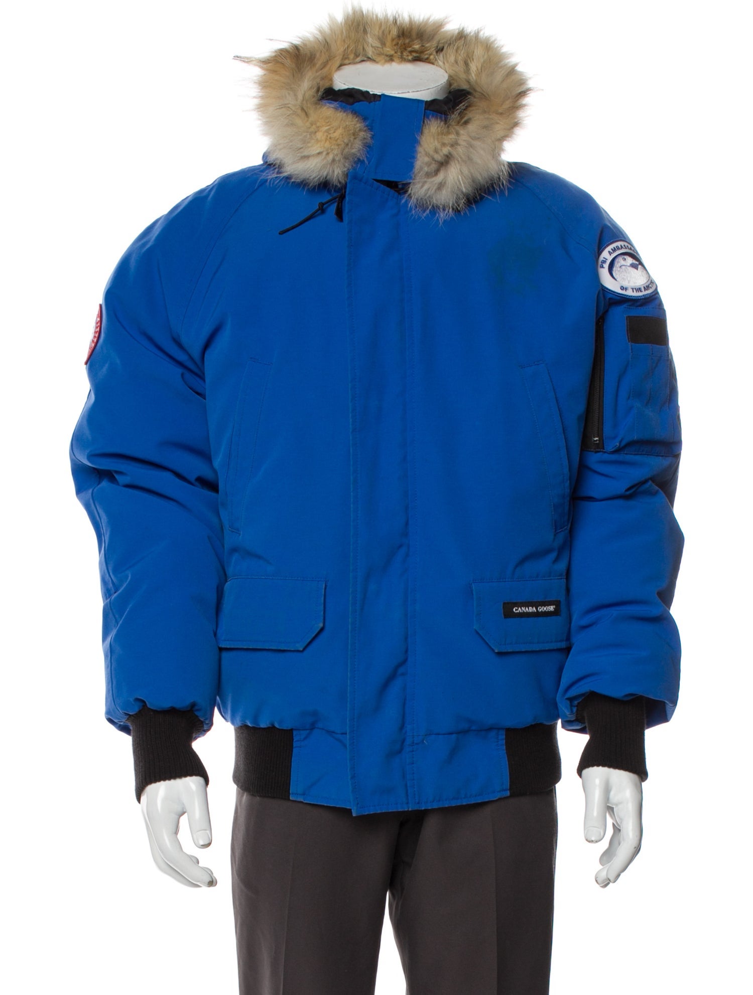 Canada Goose Graphic Print Puffer Coat