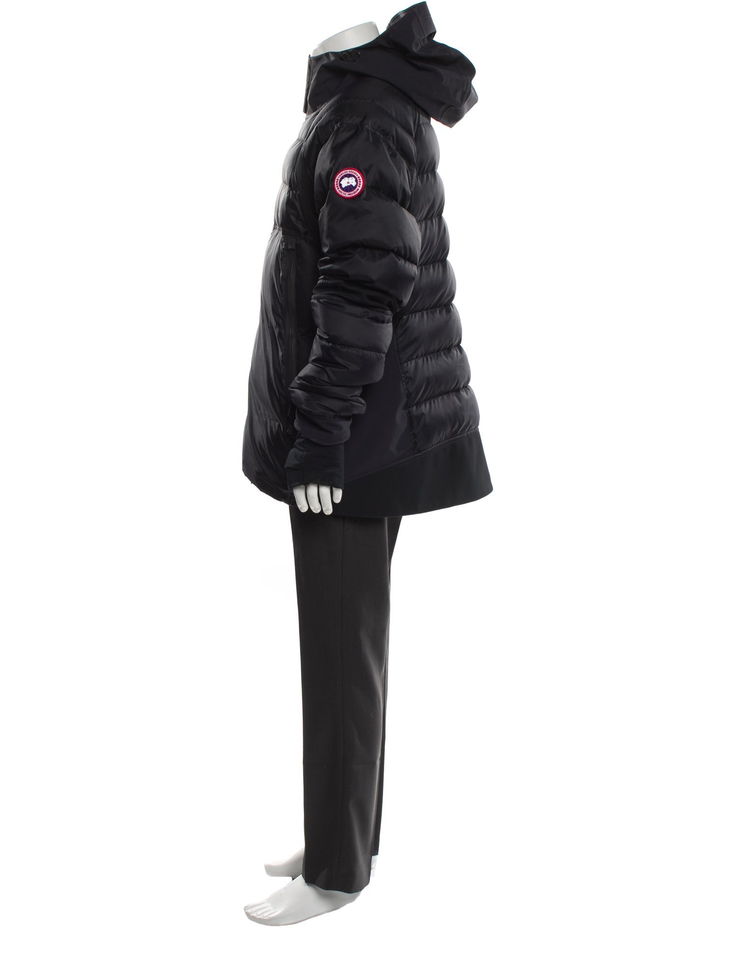 Canada Goose Signature Logo Puffer Coat