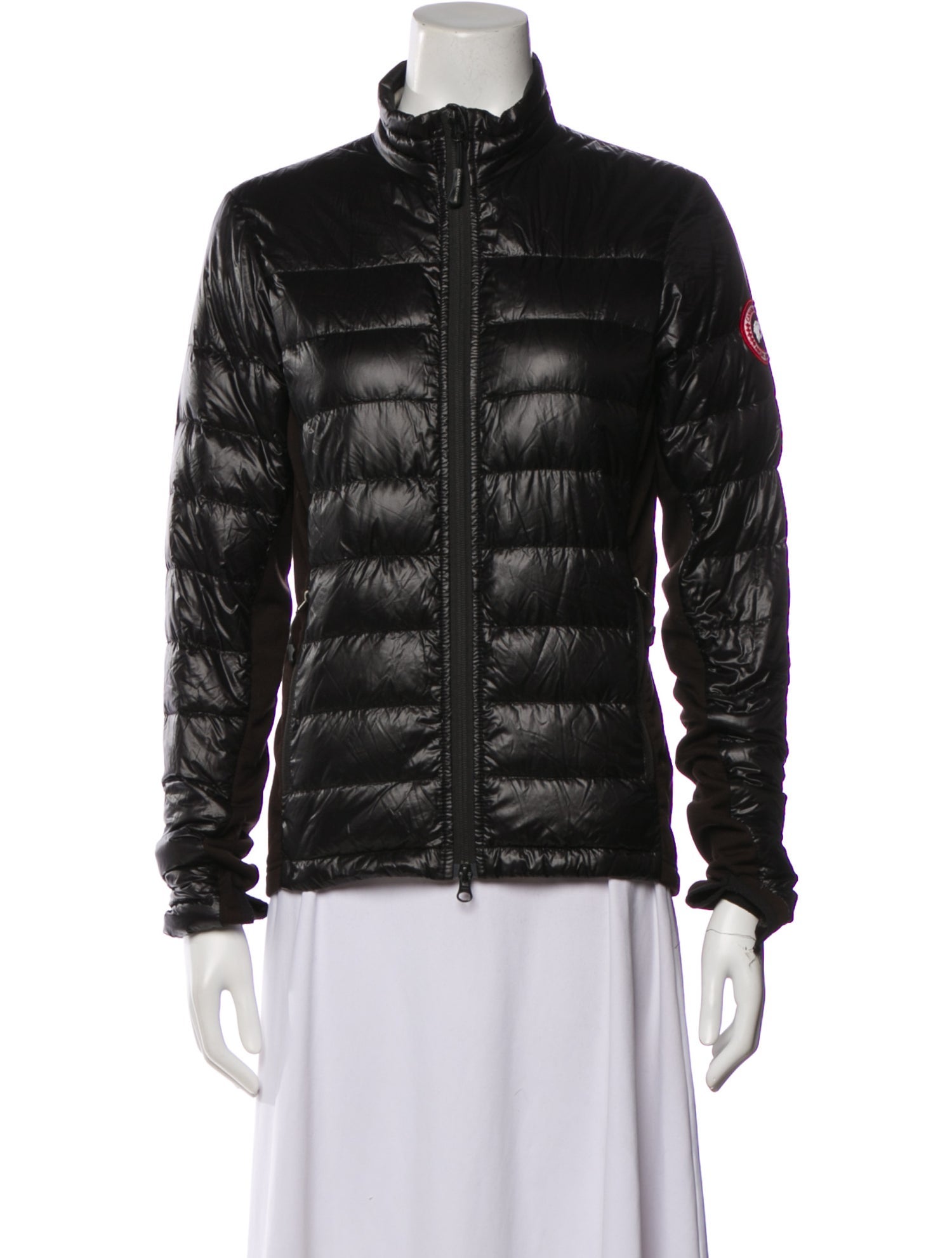 Canada Goose Nylon Striped Down Jacket