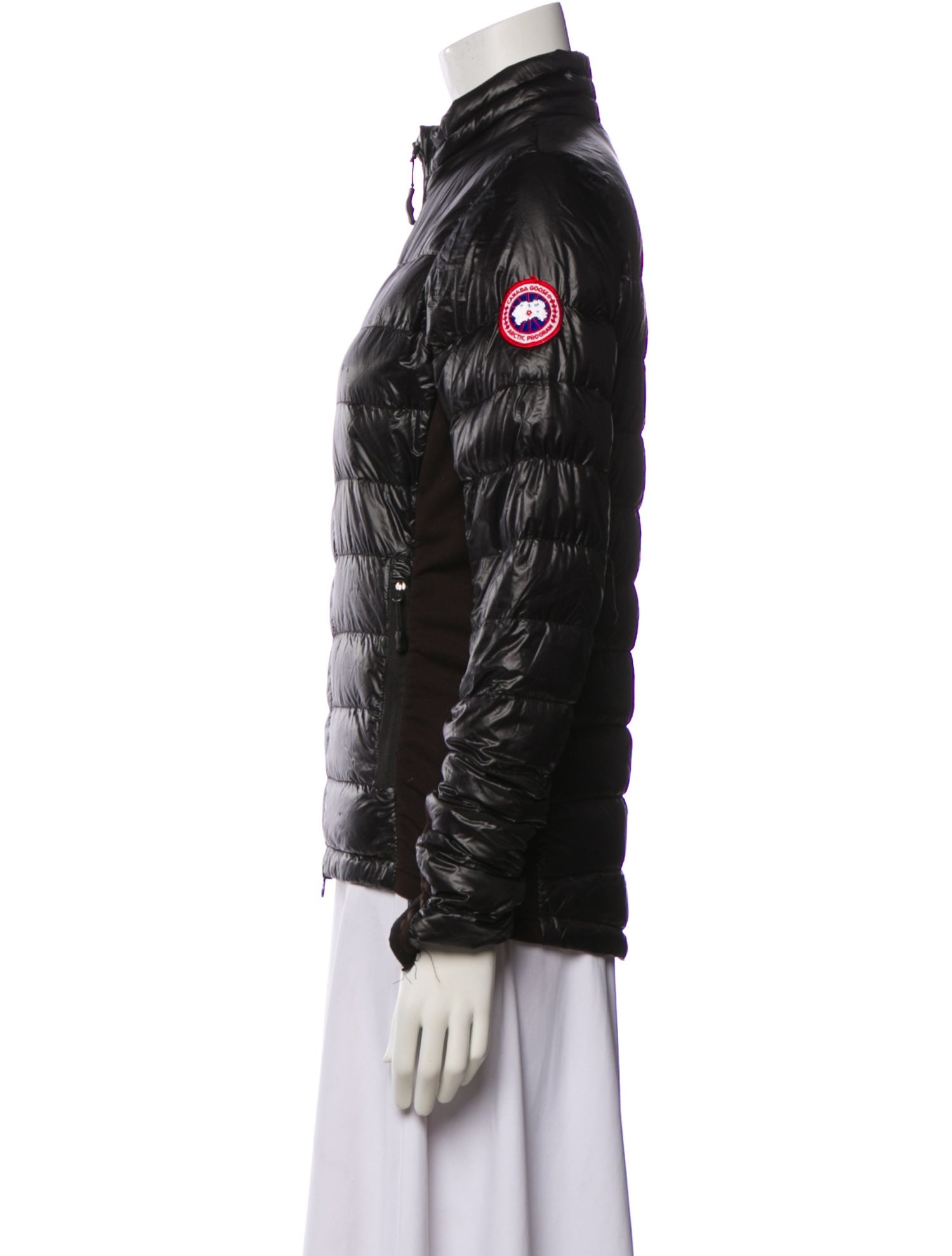 Canada Goose Nylon Striped Down Jacket