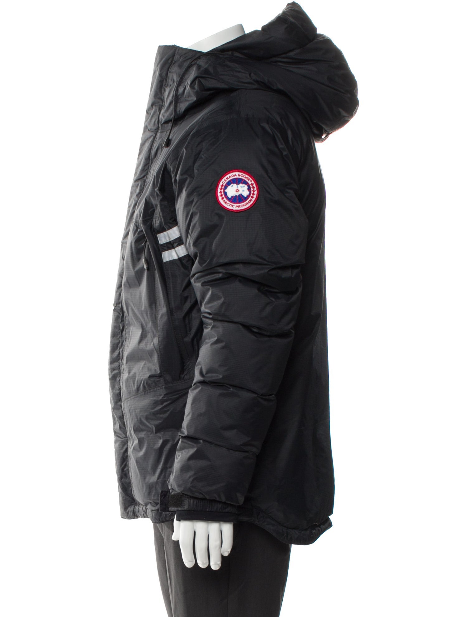 Canada Goose Graphic Print Puffer Coat