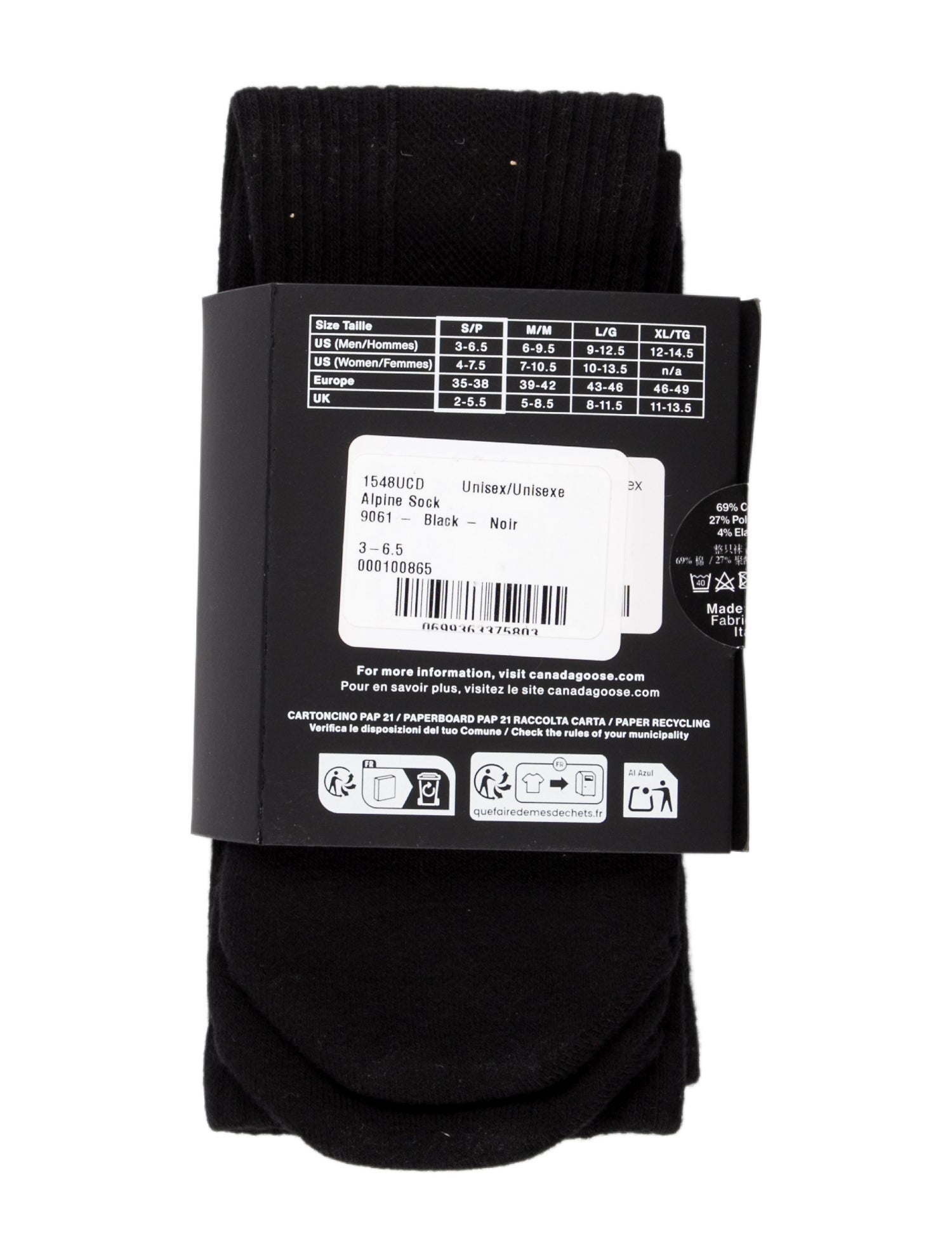 Canada Goose Athletic Socks w/Tags