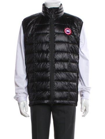 Pre-owned Canada Goose Vest In Blue