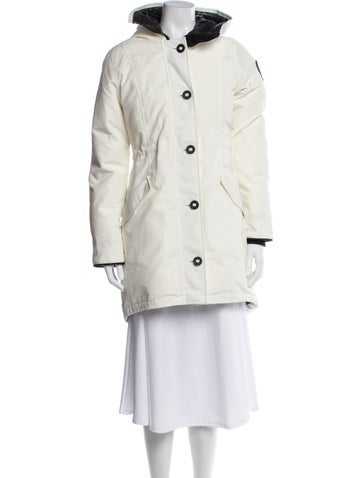 Pre-owned Canada Goose Down Coat In Neutral