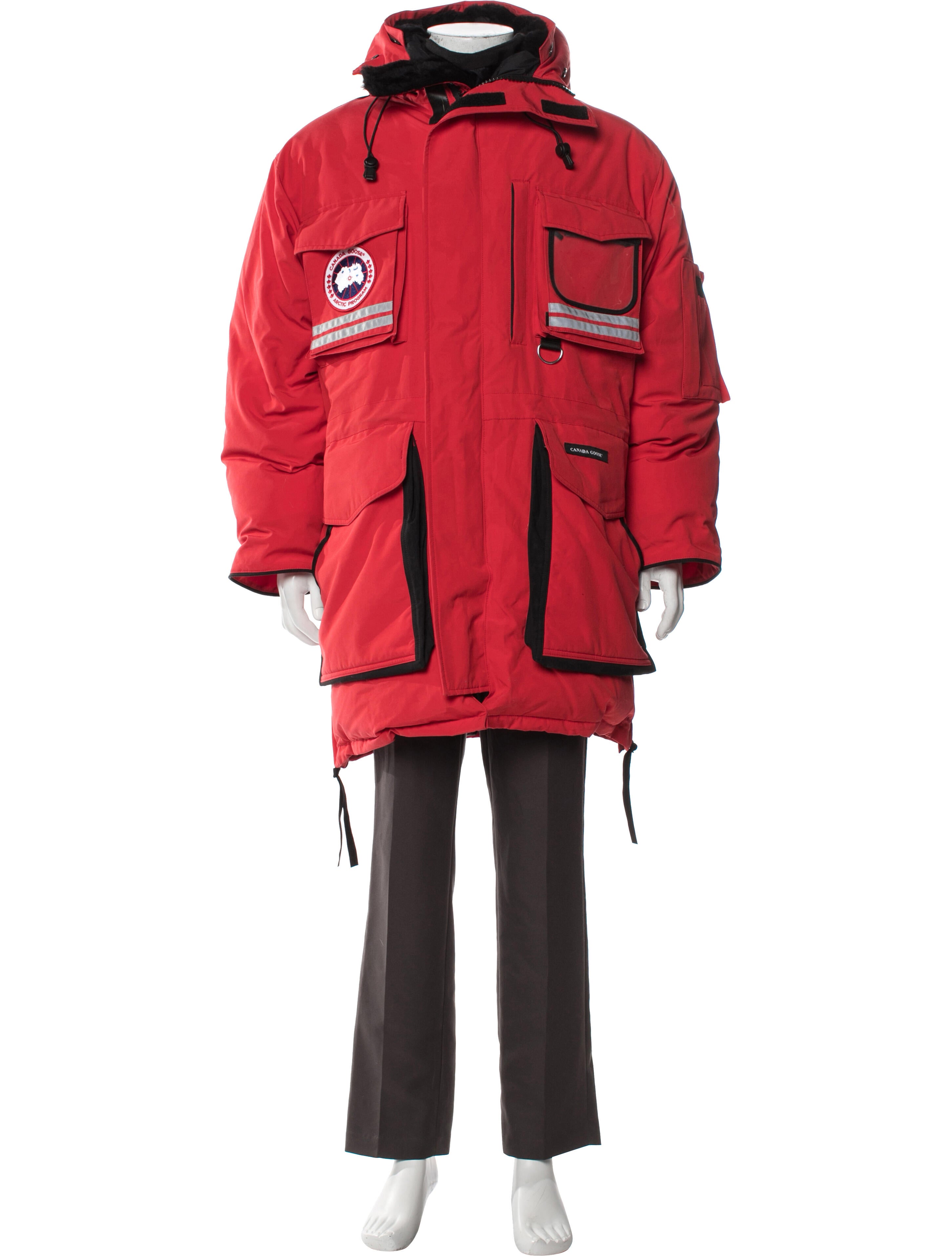 Canada Goose Signature Logo Graphic Print Parka