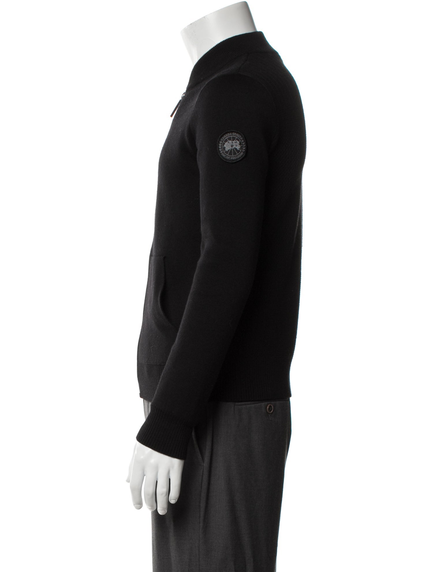 Canada Goose Merino Wool Collar Cardigan