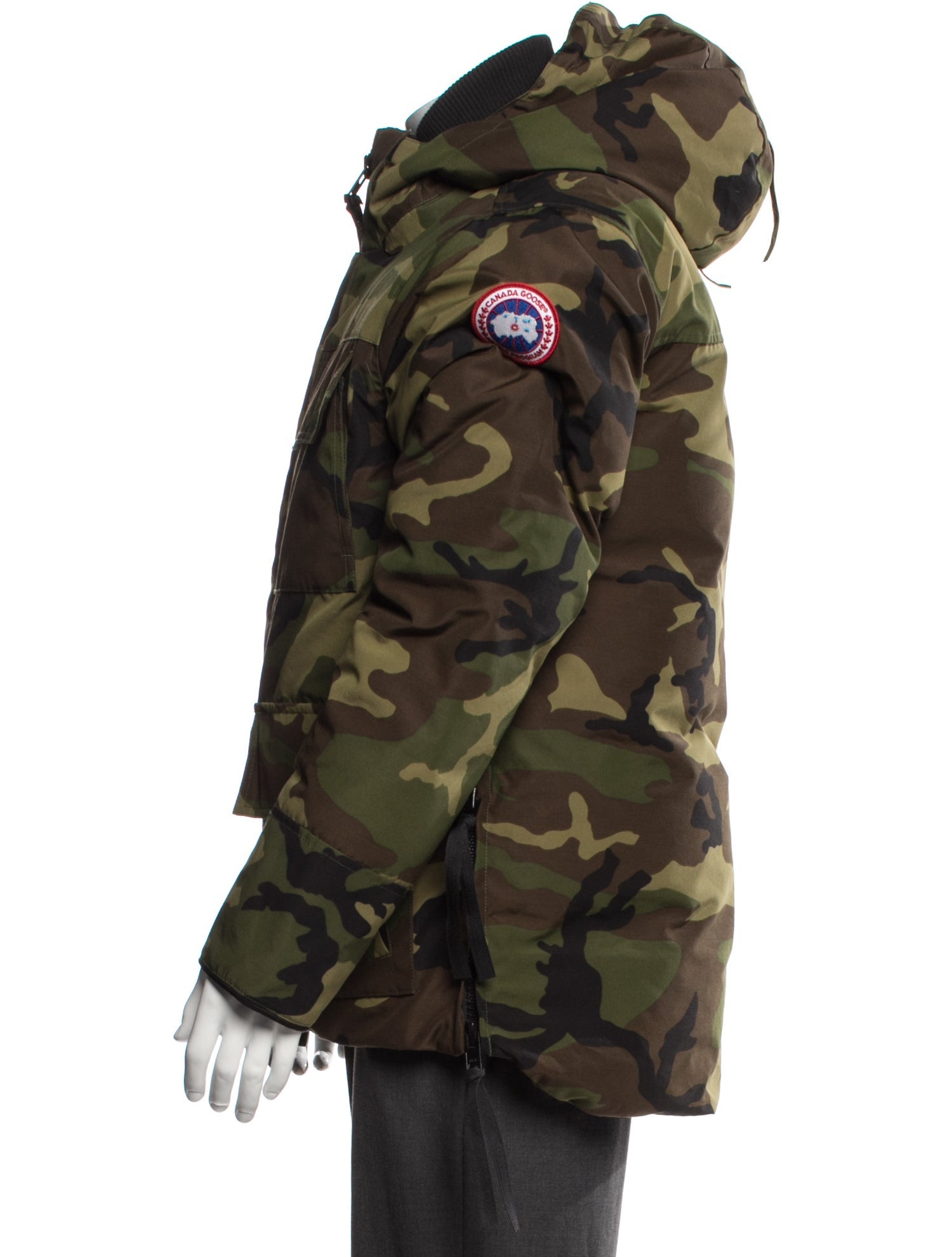 Canada Goose Camouflage Print Parka