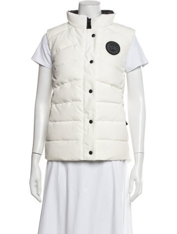 Pre-owned Canada Goose Vest W/ Tags In White