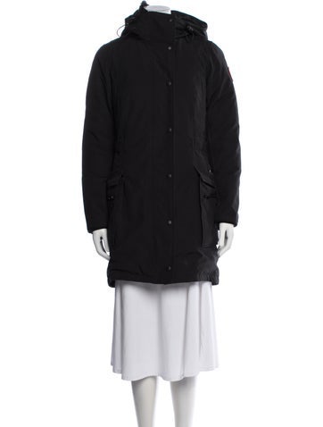 Pre-owned Canada Goose Parka In Black