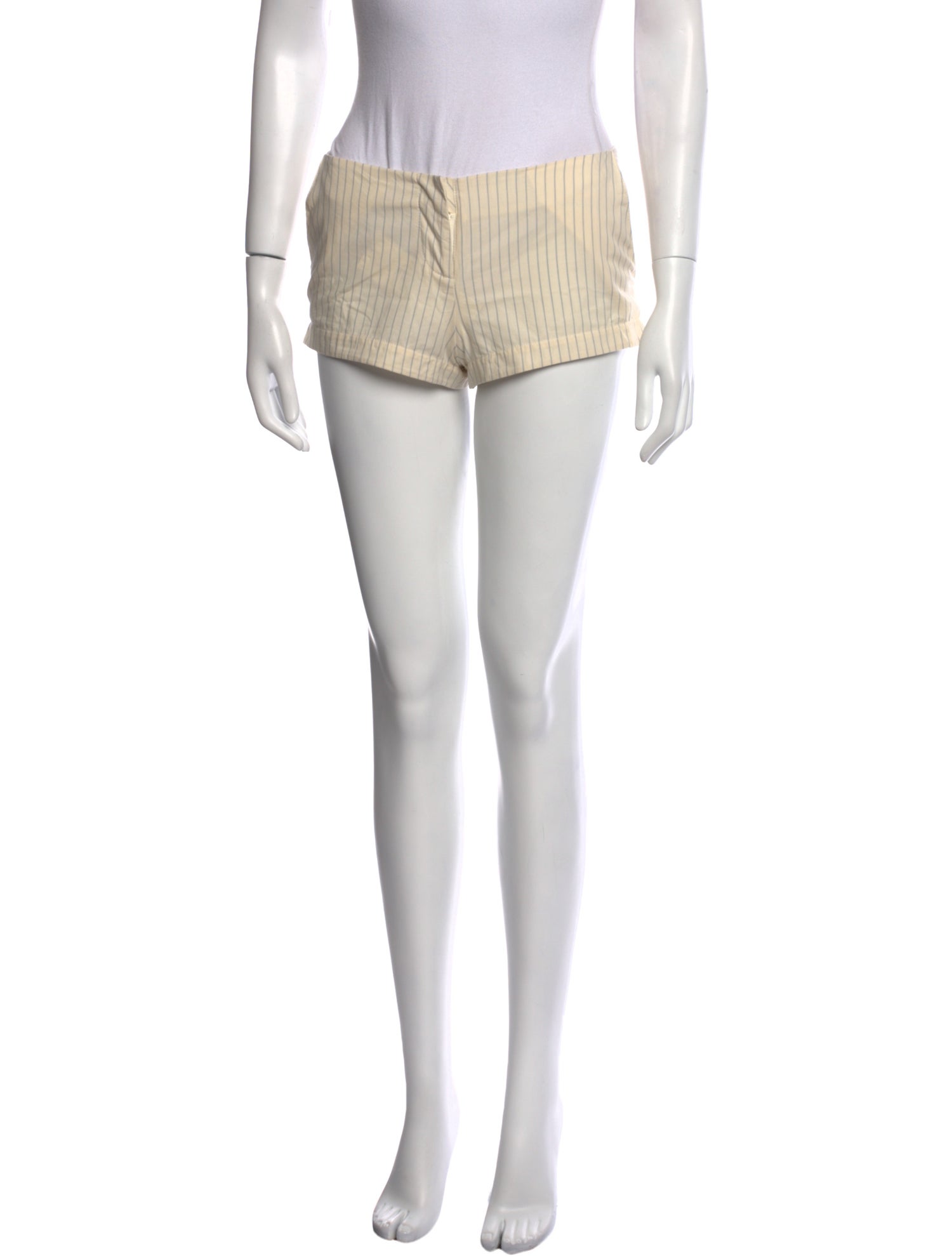 Belle Anna Striped Mini Shorts