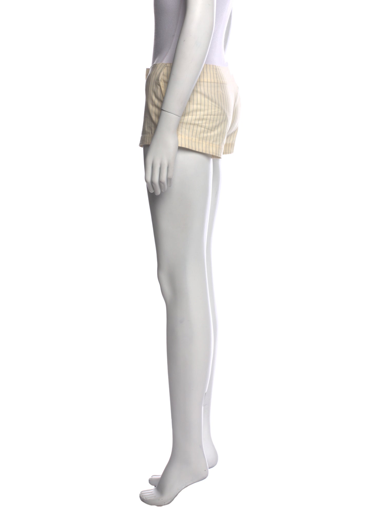 Belle Anna Striped Mini Shorts