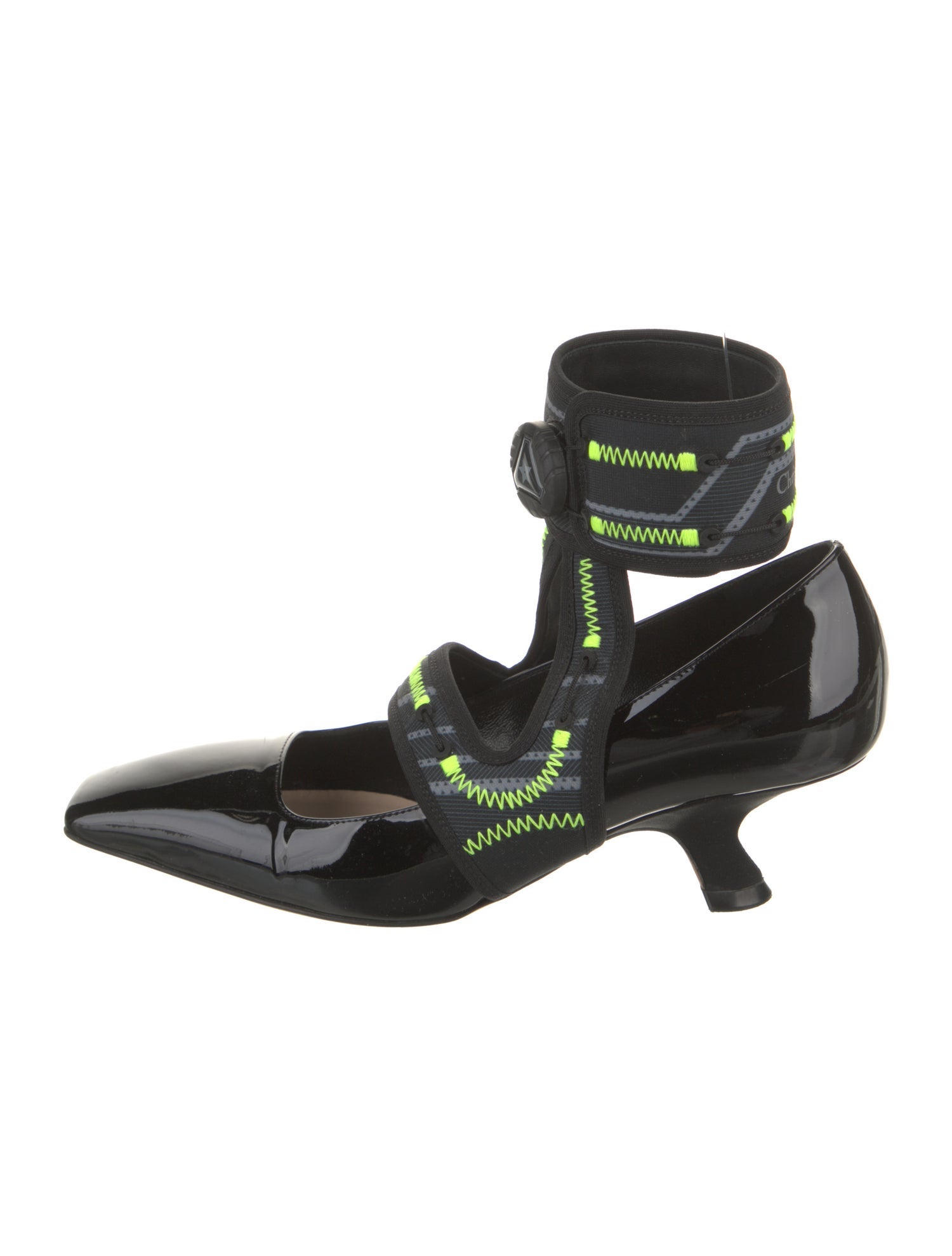 Christian Dior x Roger Vivier Patent Leather Pumps