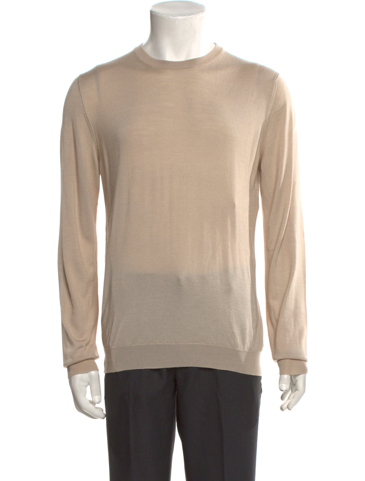 Cesare Attolini Crew Neck Long Sleeve Pullover