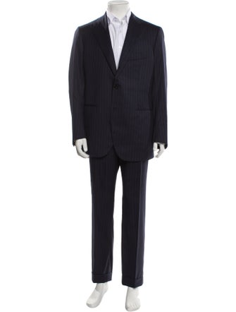 Cesare Attolini Wool Striped Two-Piece Suit